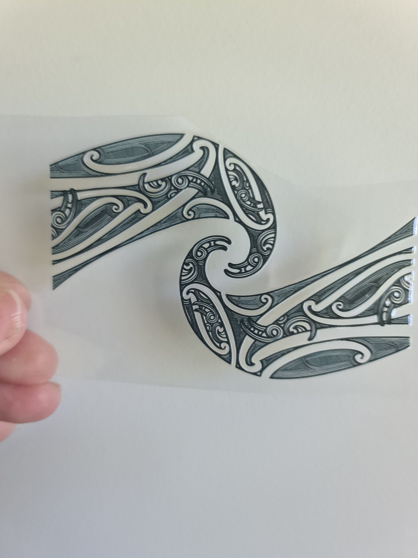 UV dtf Maori design mini size 13cm