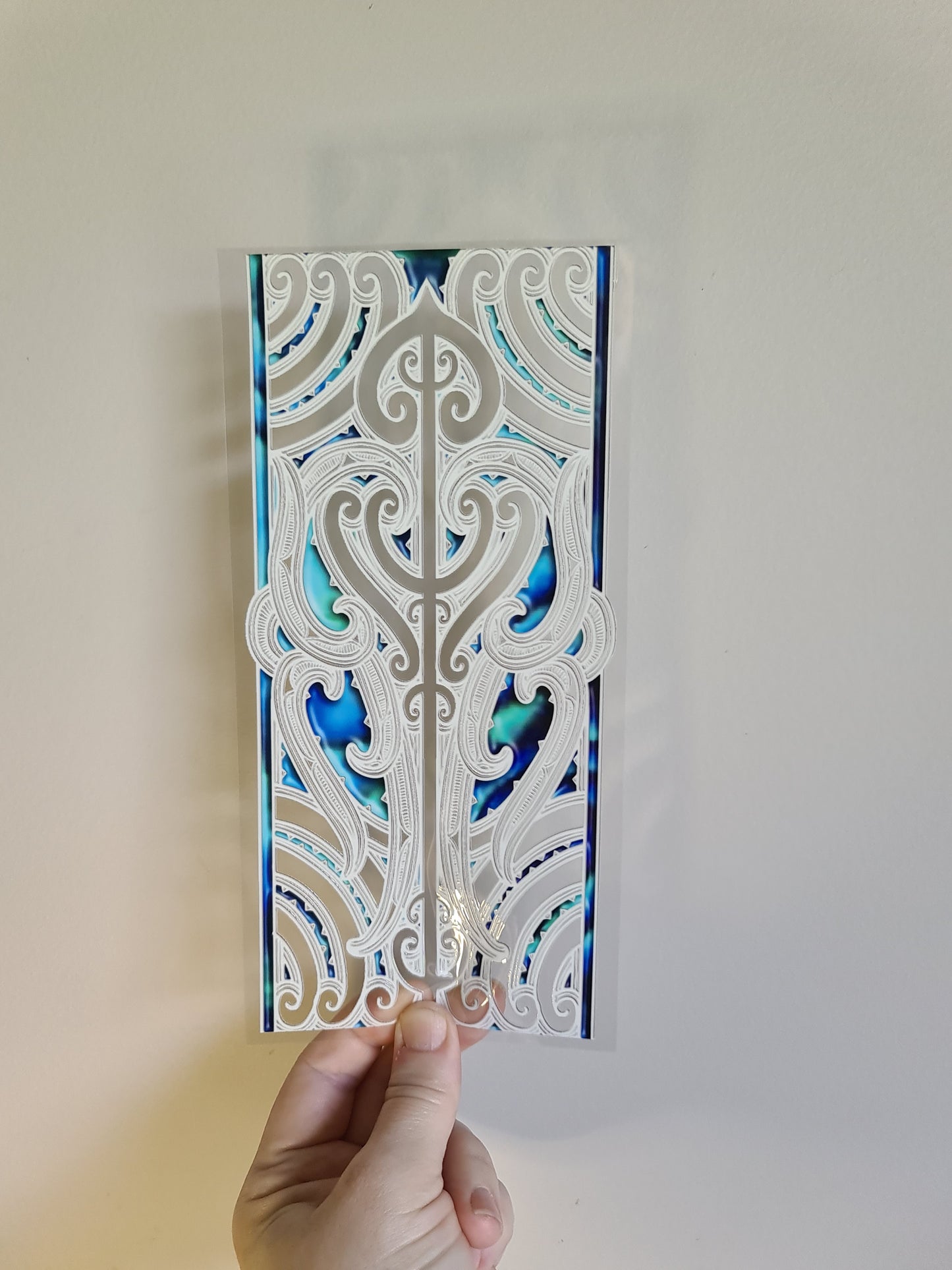 UV dtf transfer Maori design 23cmx11cm 16oz wrap #1317