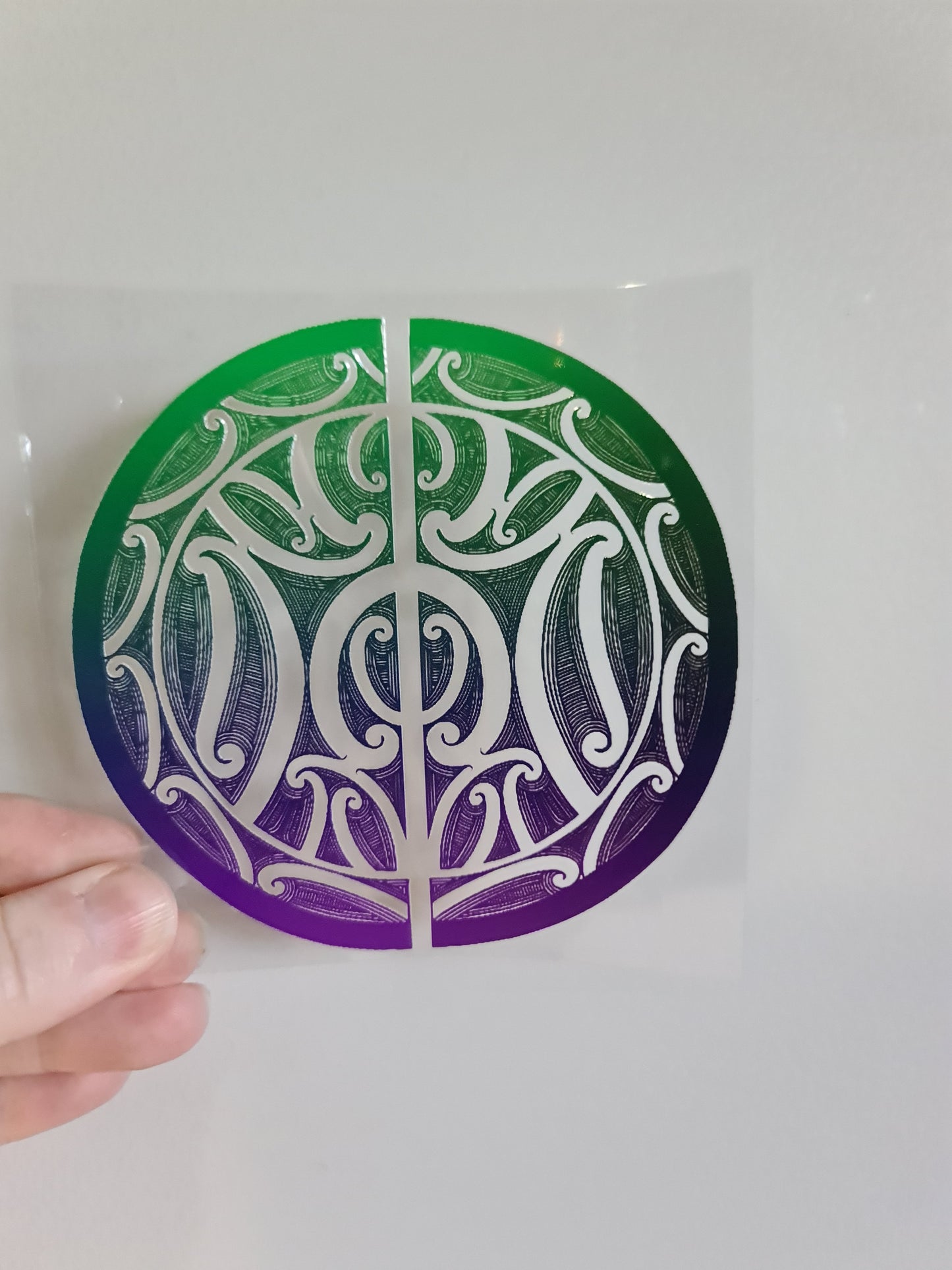 UV dtf Maori design mini size 11cmx11cm #958