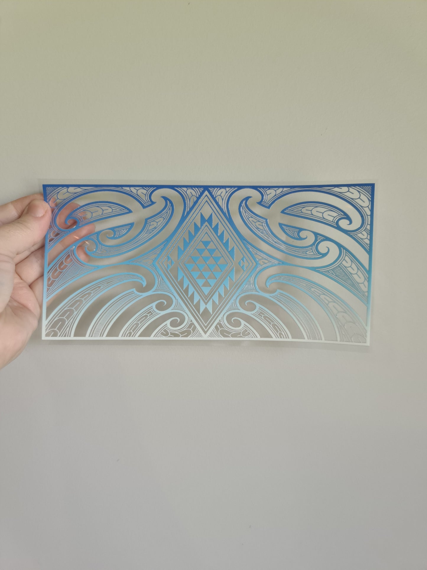 UV dtf Maori design 23cmx11cm 16oz wrap #663