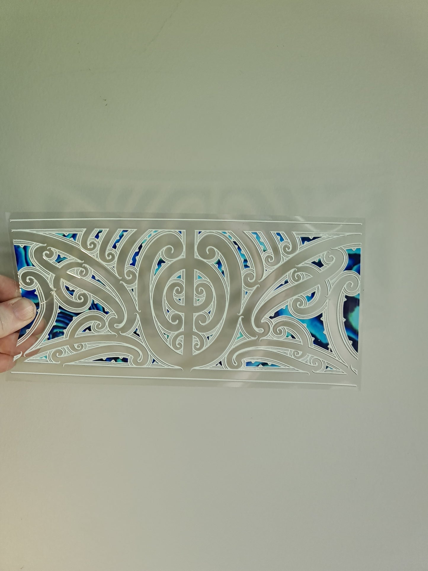 UV dtf transfer Maori design 23cmx11cm 16oz wrap #1431