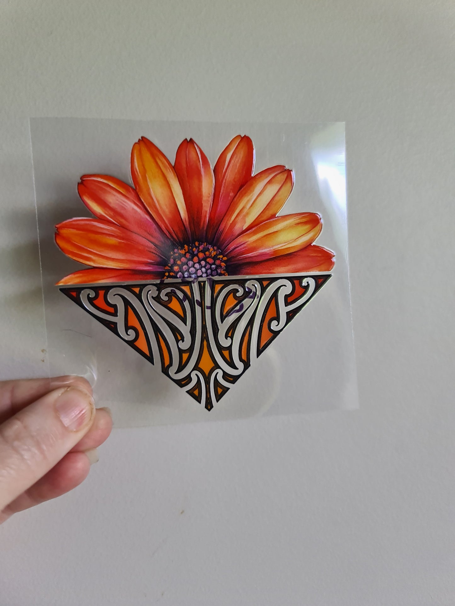 UV dtf Maori design mini size 11cm #1323