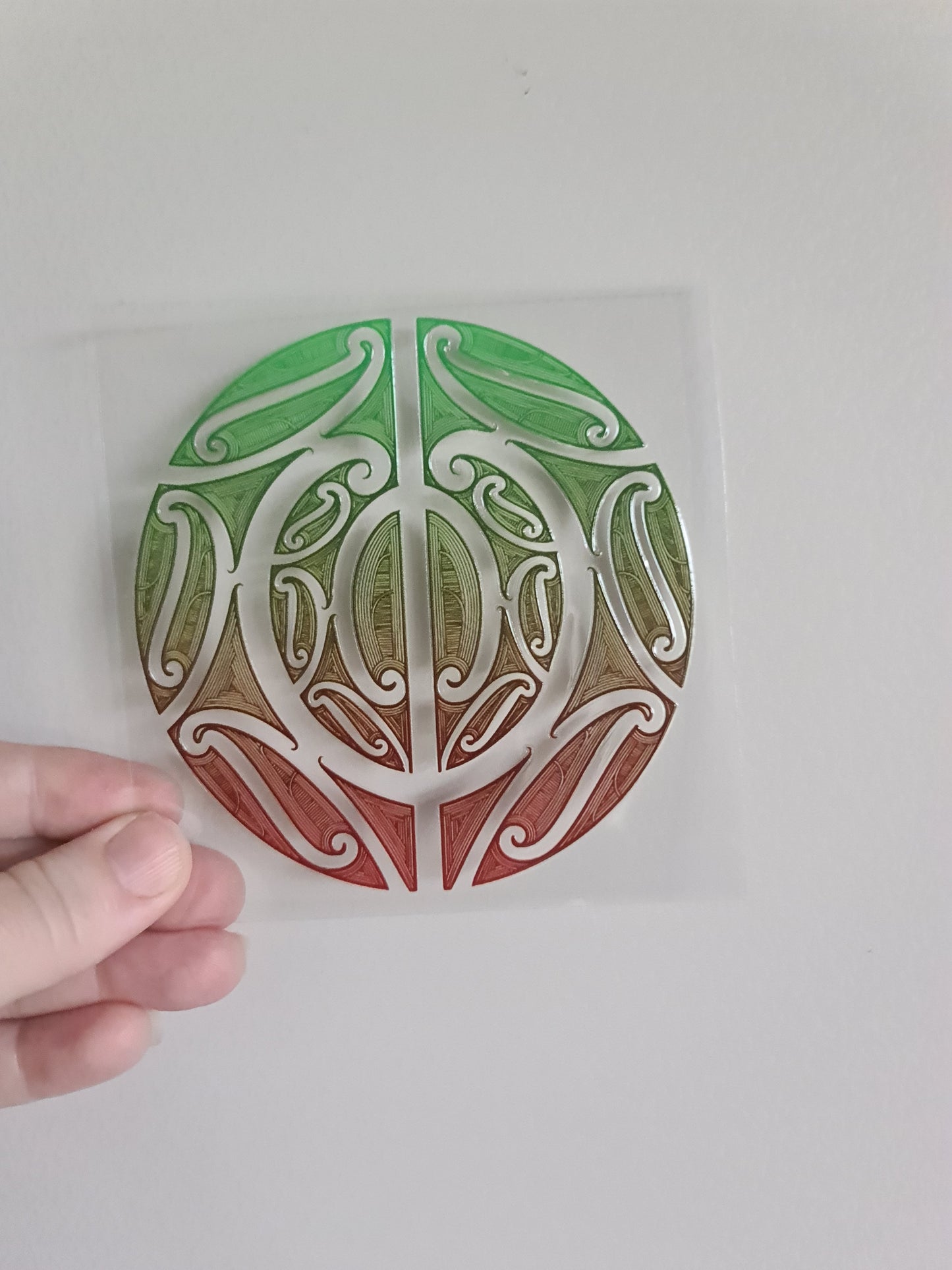 UV dtf Maori design mini size 11cmx11cm #433