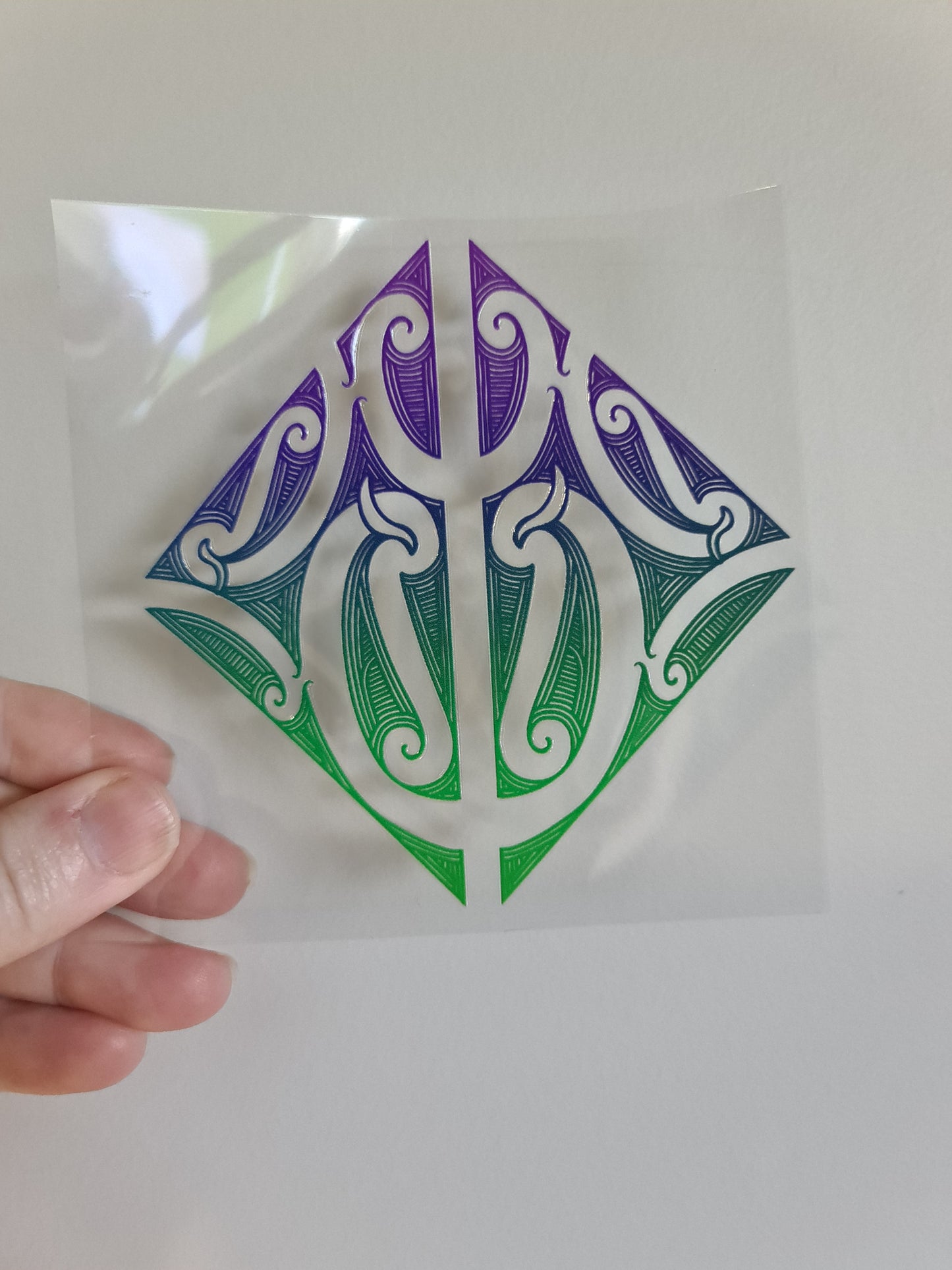 UV dtf Maori design mini size 11cmx11cm #945