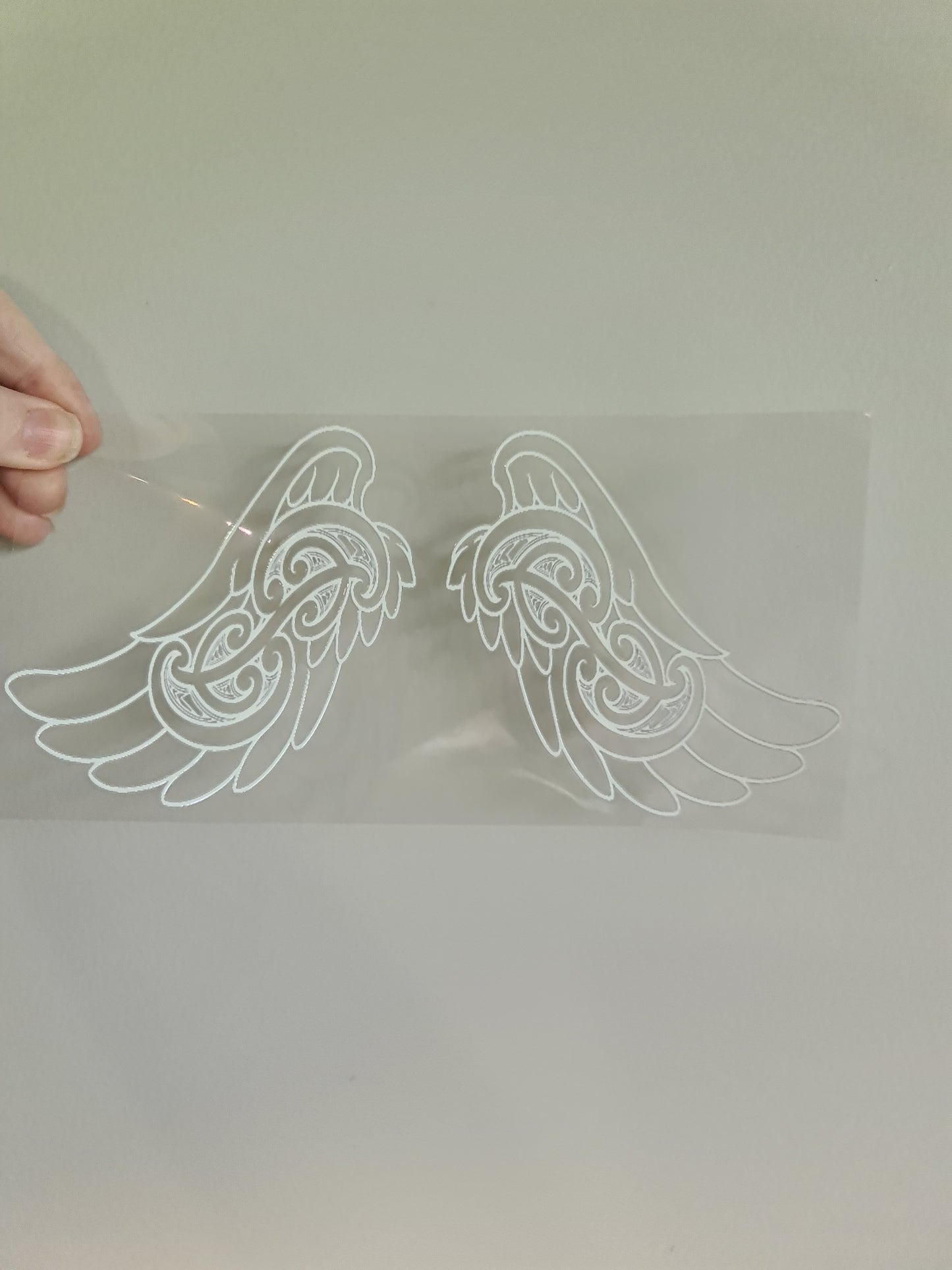 UV dtf transfer Maori design 23cmx11cm 16oz wrap #1245