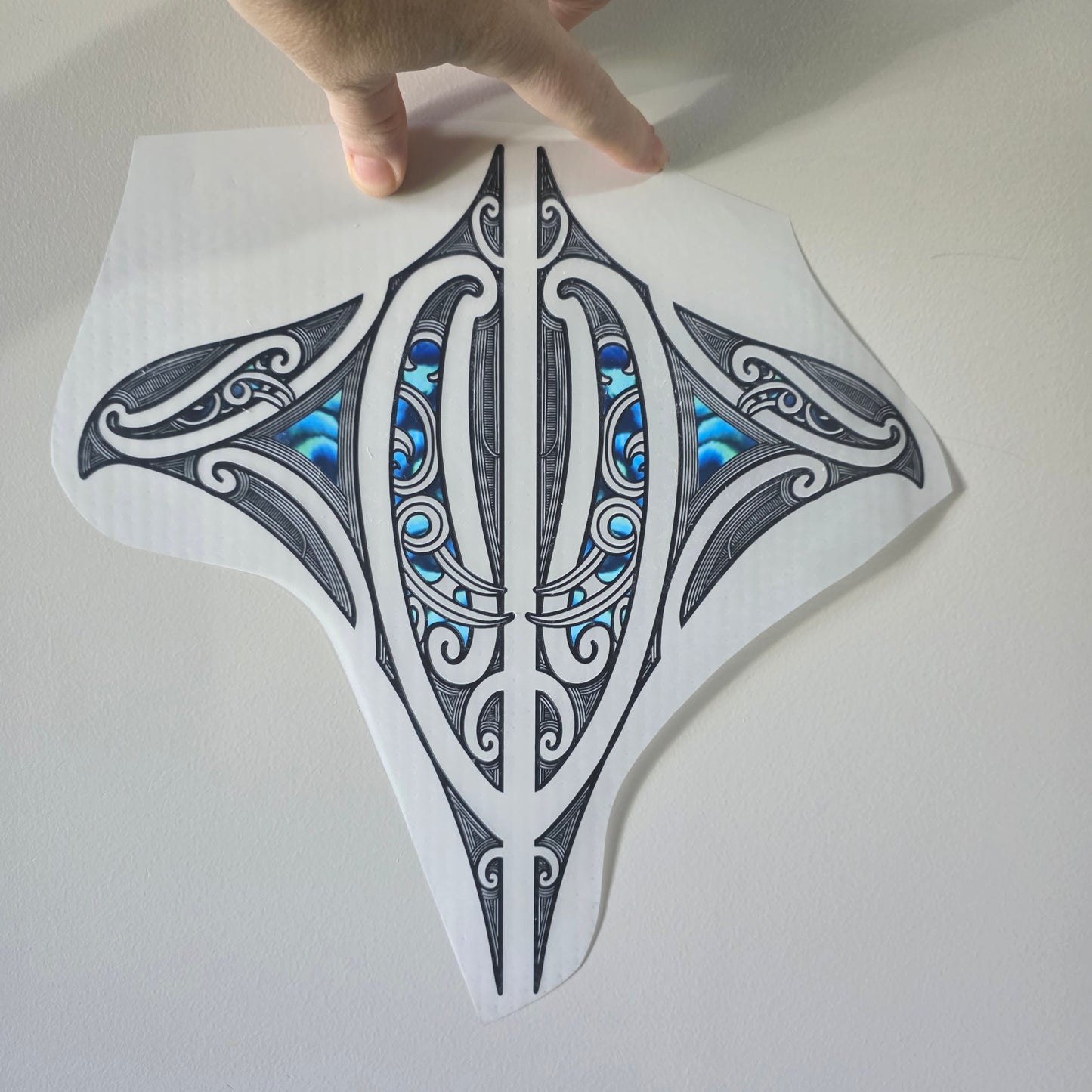 Maori design Iron on DTF 30cm