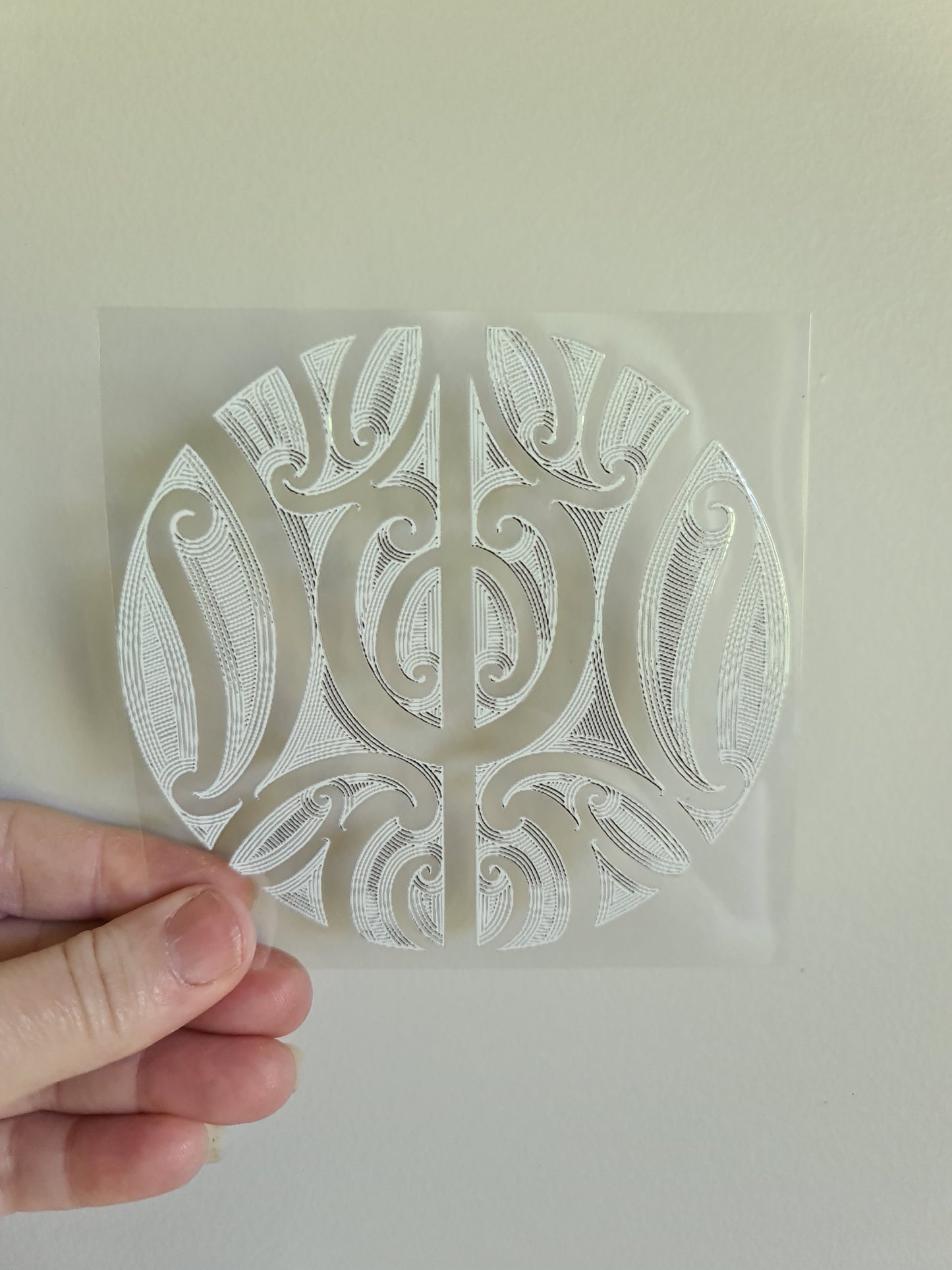 UV dtf Maori design mini size 11cmx11cm #579