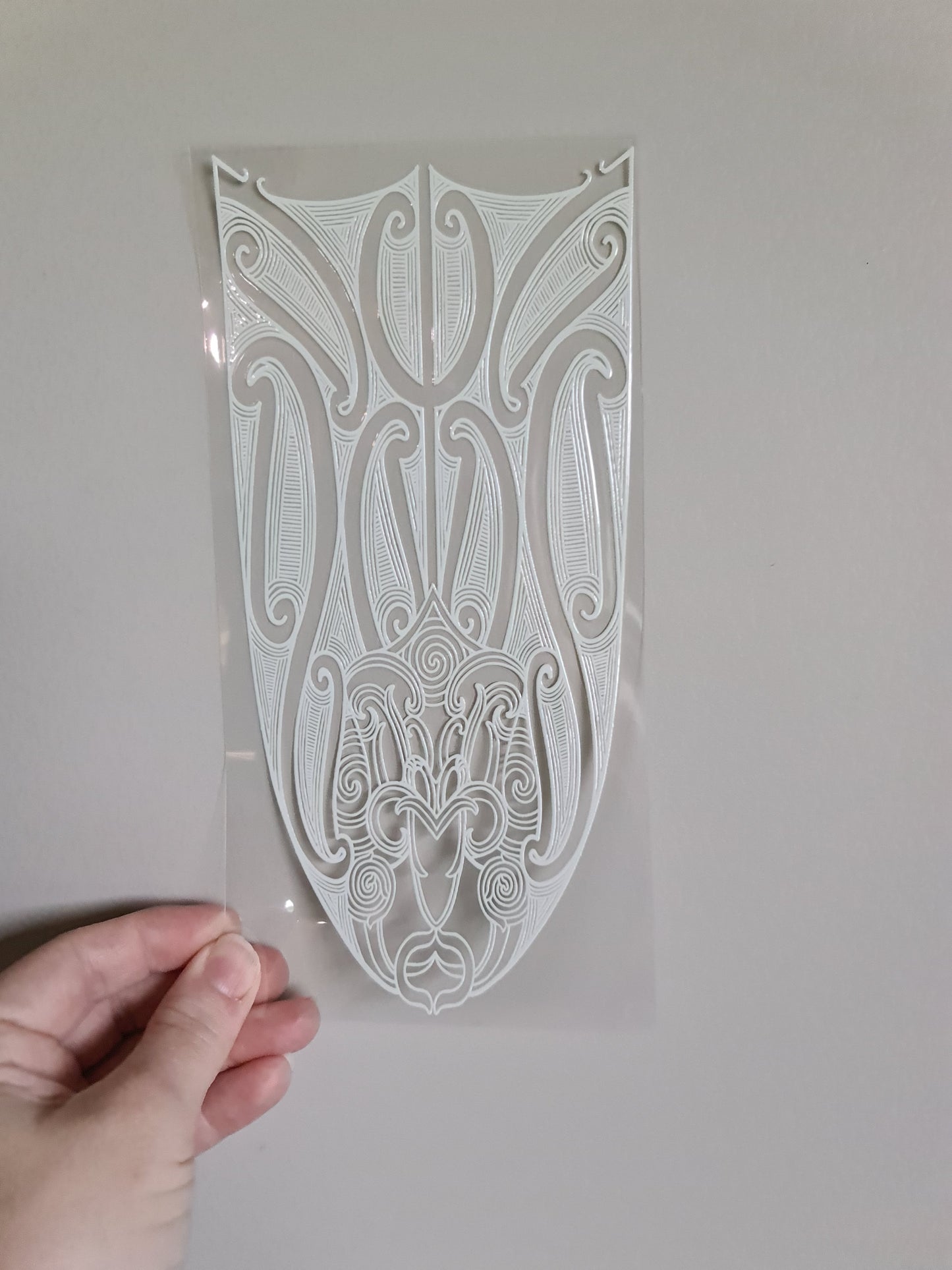 UV dtf Maori design 23cmx11cm 16oz wrap #1080