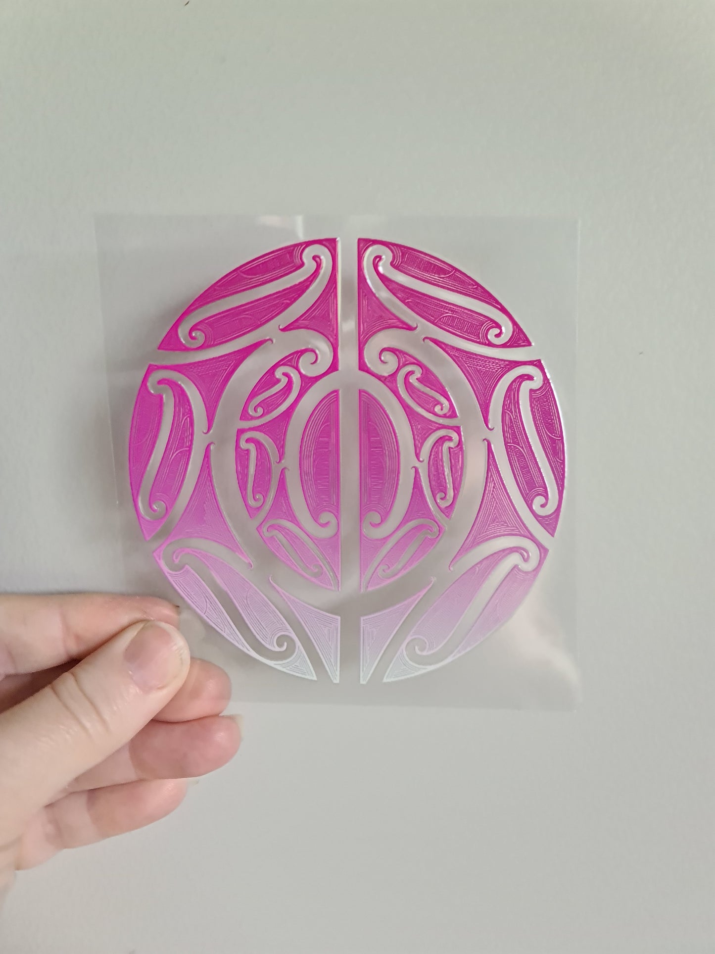 UV dtf Maori design mini size 11cm #1322