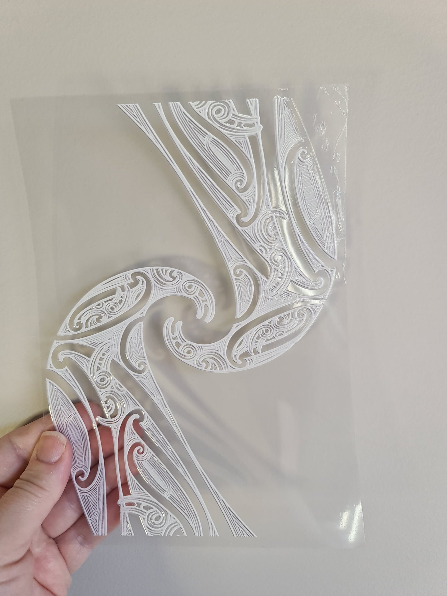 UV dtf Maori design A5 size 21cmx 14.8cm #370