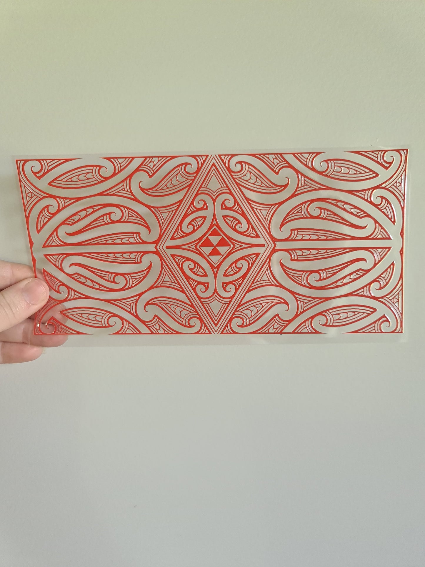 UV dtf Maori design 23cmx11cm 16oz wrap #715