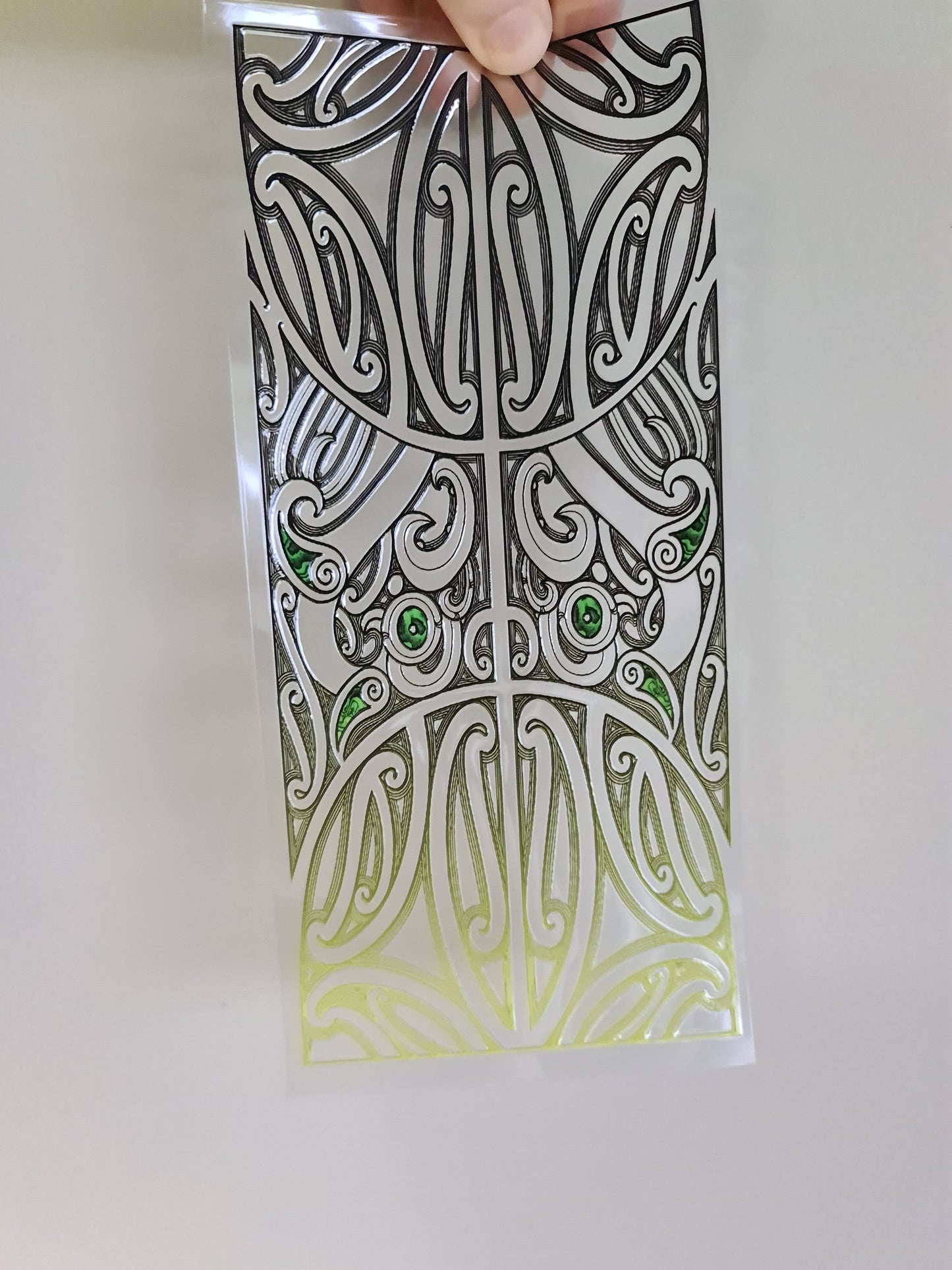 UV dtf Maori design 23cmx11cm 16oz wrap #785