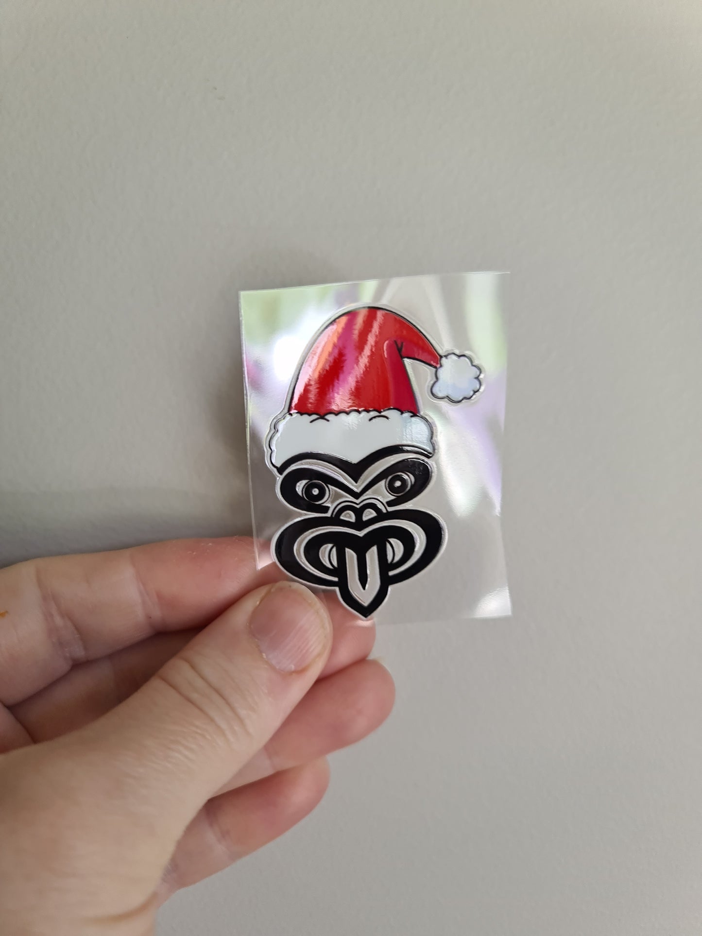 CHRISTMAS - Tiny UV DTF transfer 6cm for bank cards and phones