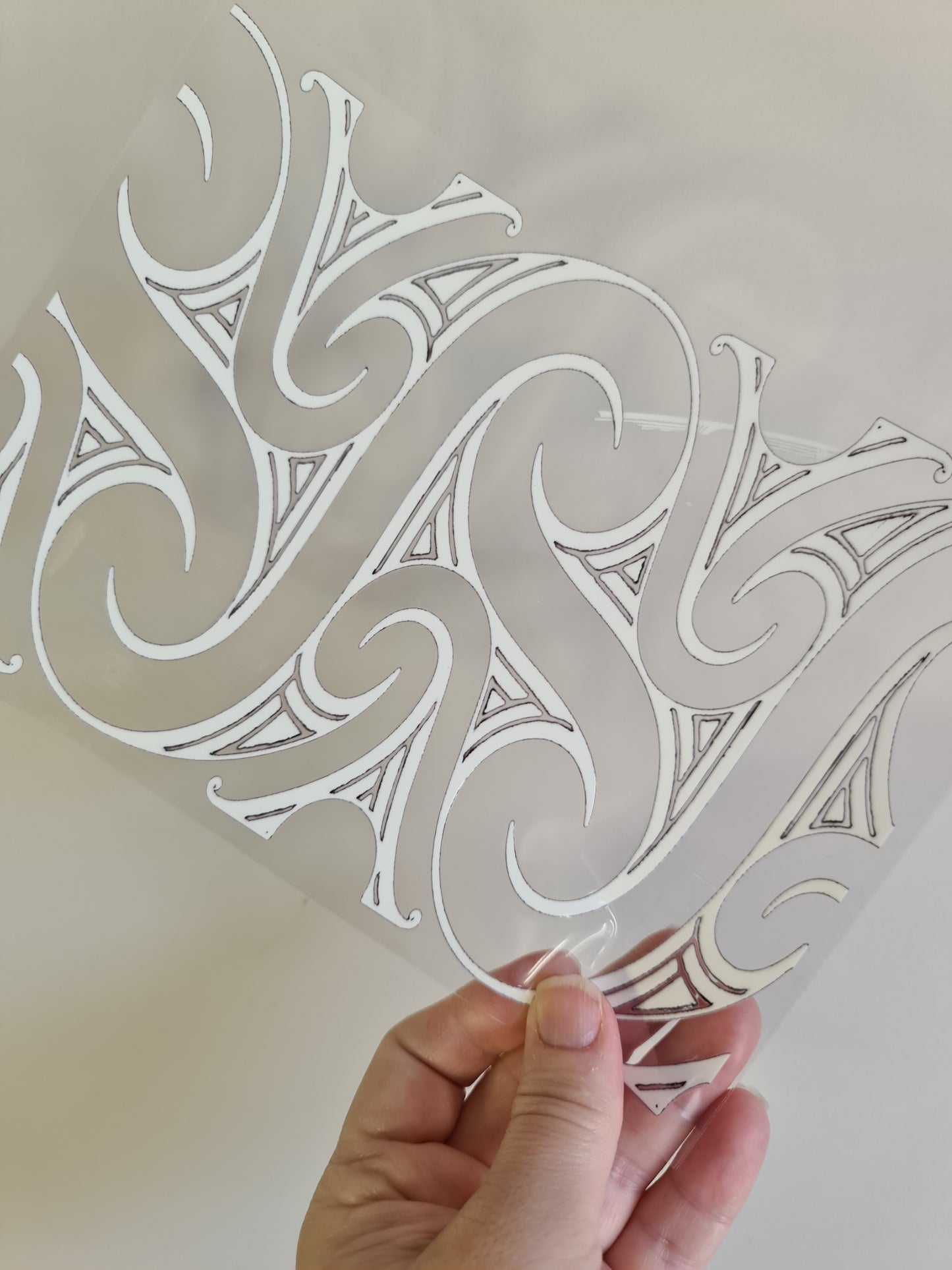 UV dtf Maori design A5 size 21cmx 14.8cm #378