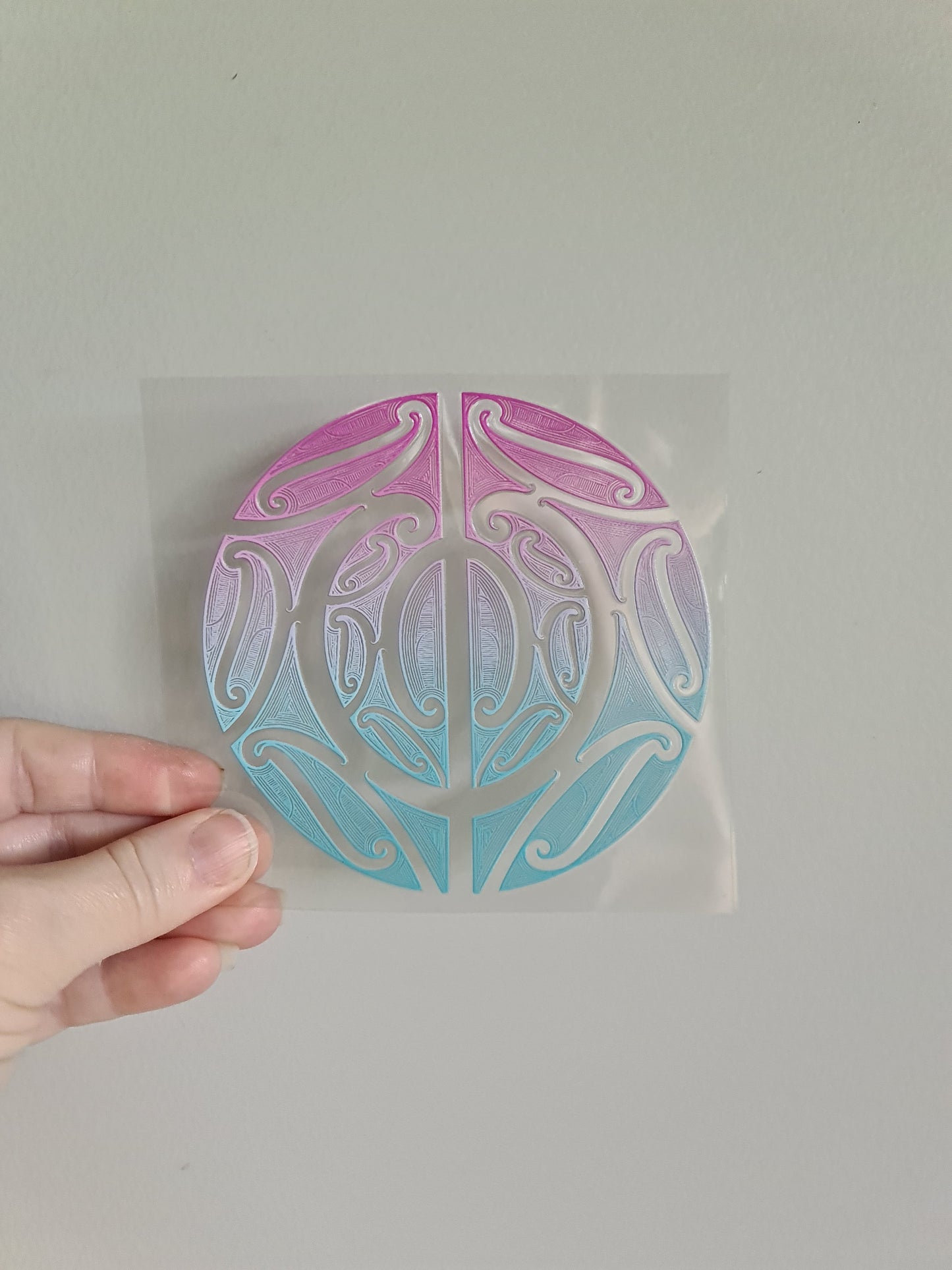 UV dtf Maori design mini size 11cm #1336