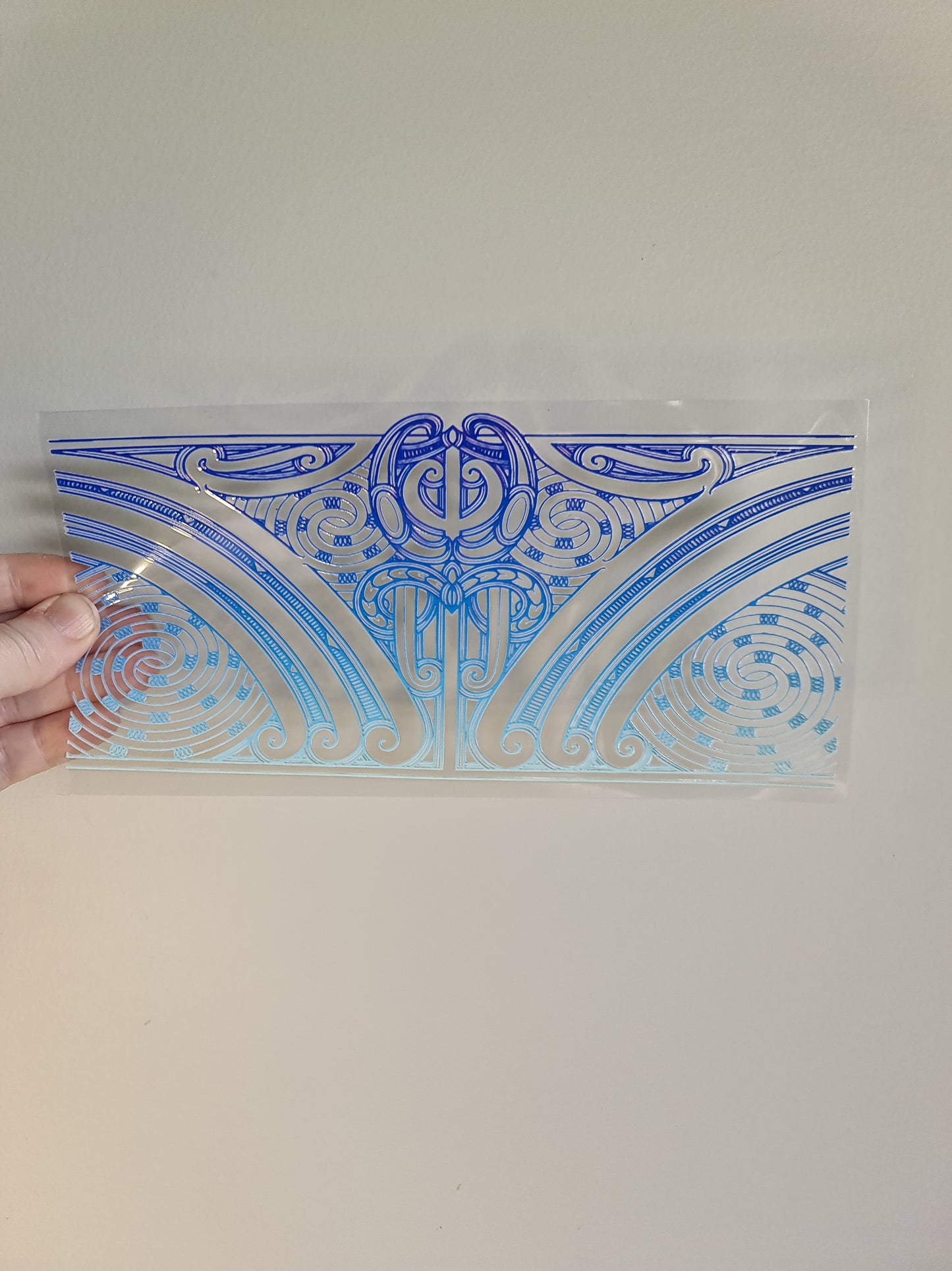 UV dtf transfer Maori design 23cmx11cm 16oz wrap #1320