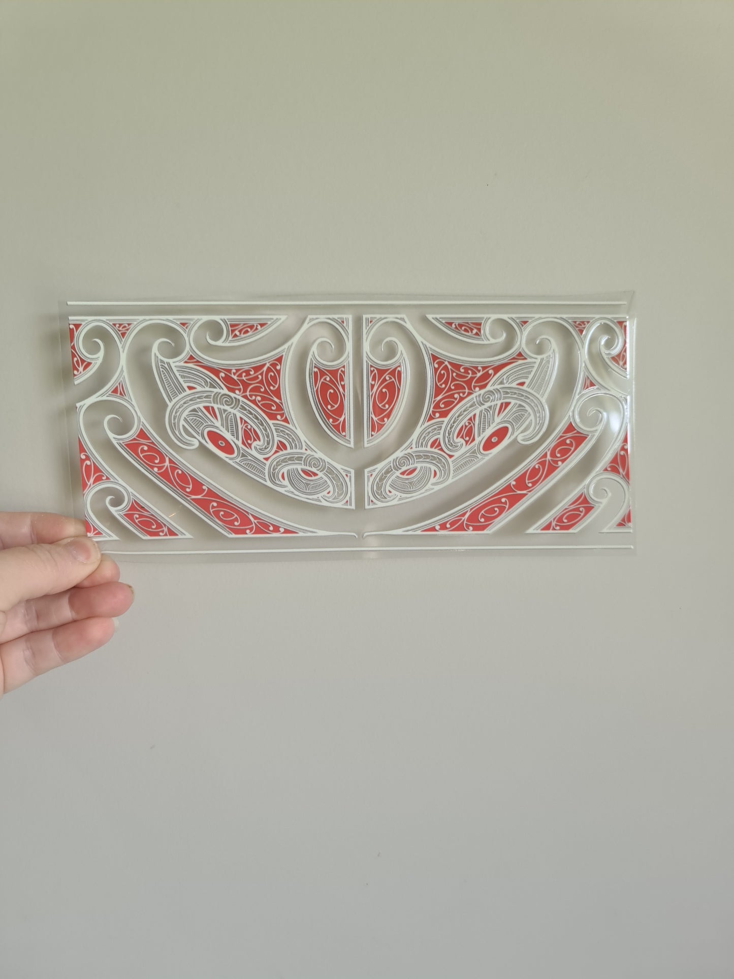 UV dtf transfer Maori design 24cmx11cm 16oz wrap #1500