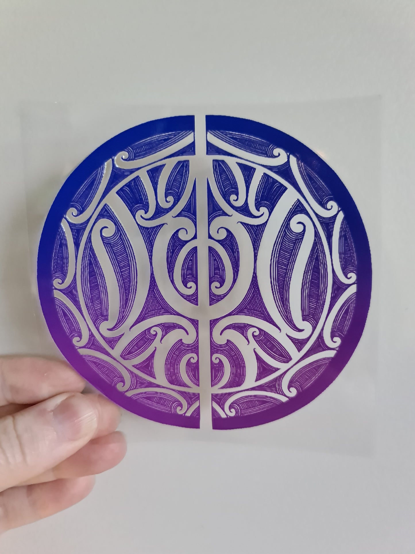 UV dtf Maori design mini size 11cmx11cm #959
