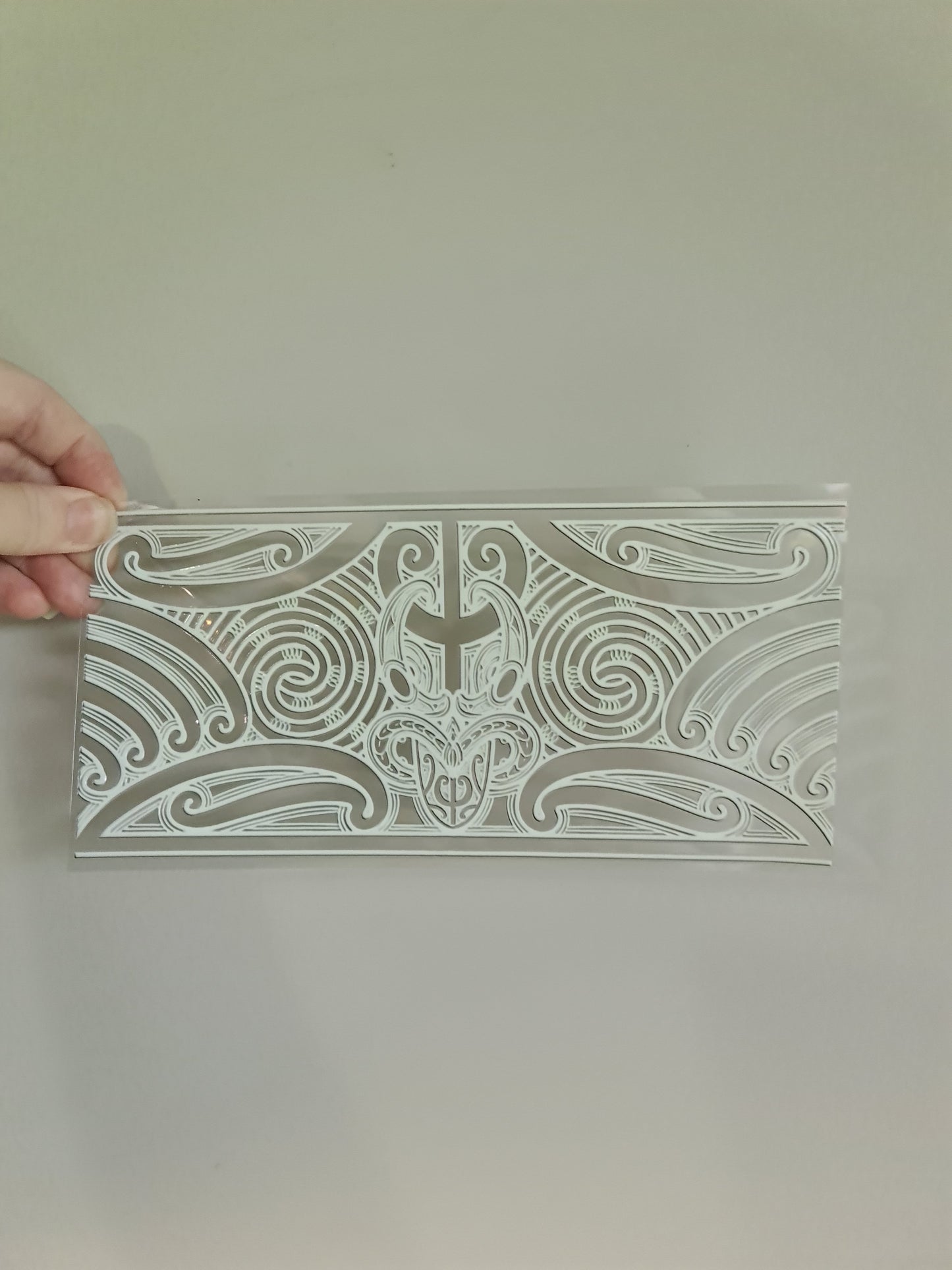 UV dtf transfer Maori design 23cmx11cm 16oz wrap #1173