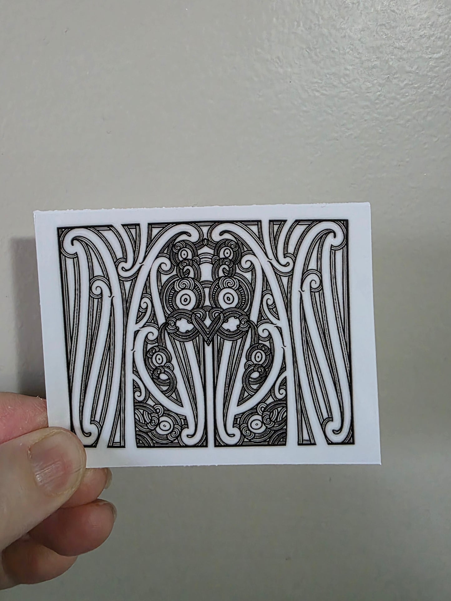 Tiny UV DTF transfer 8cm
