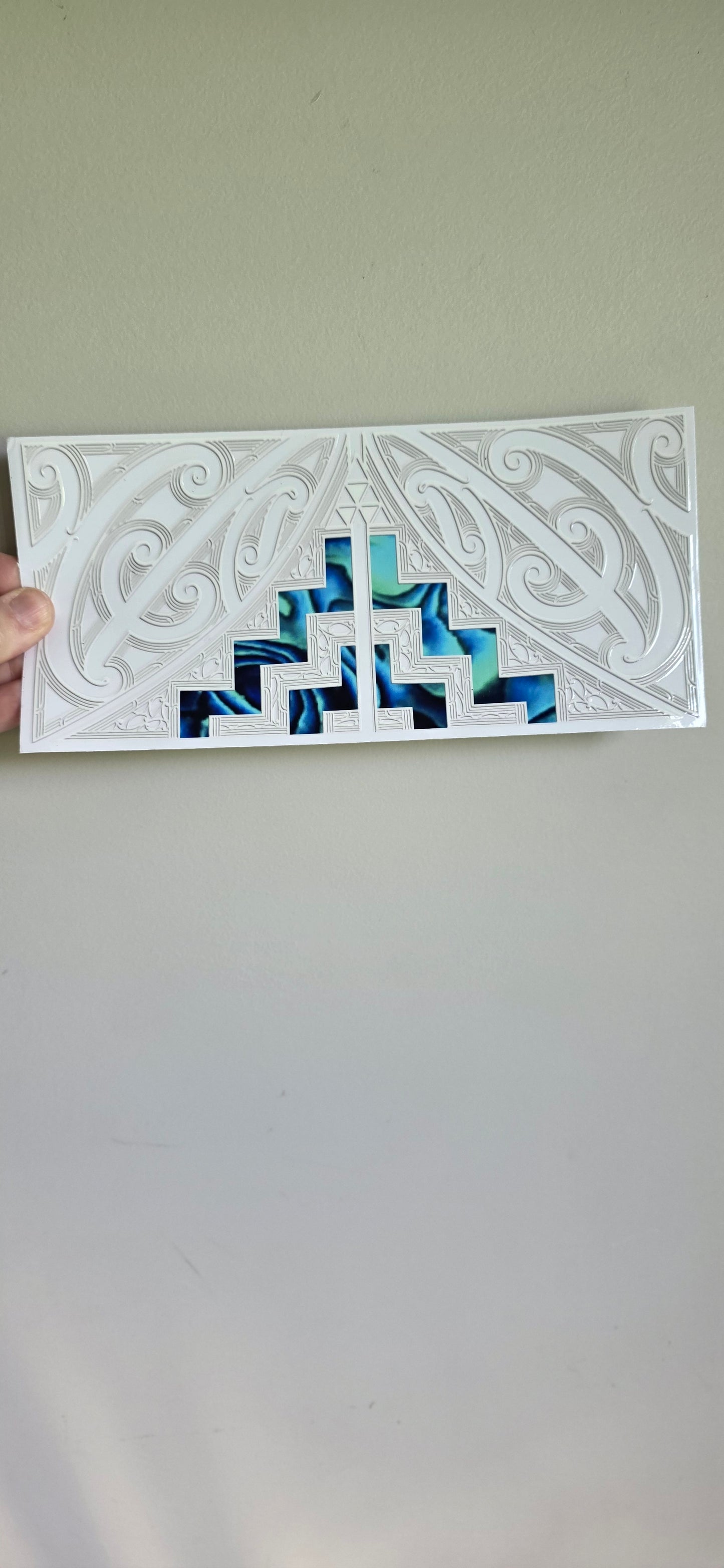UV dtf transfer Maori design 23cmx11cm 16oz wrap #1634