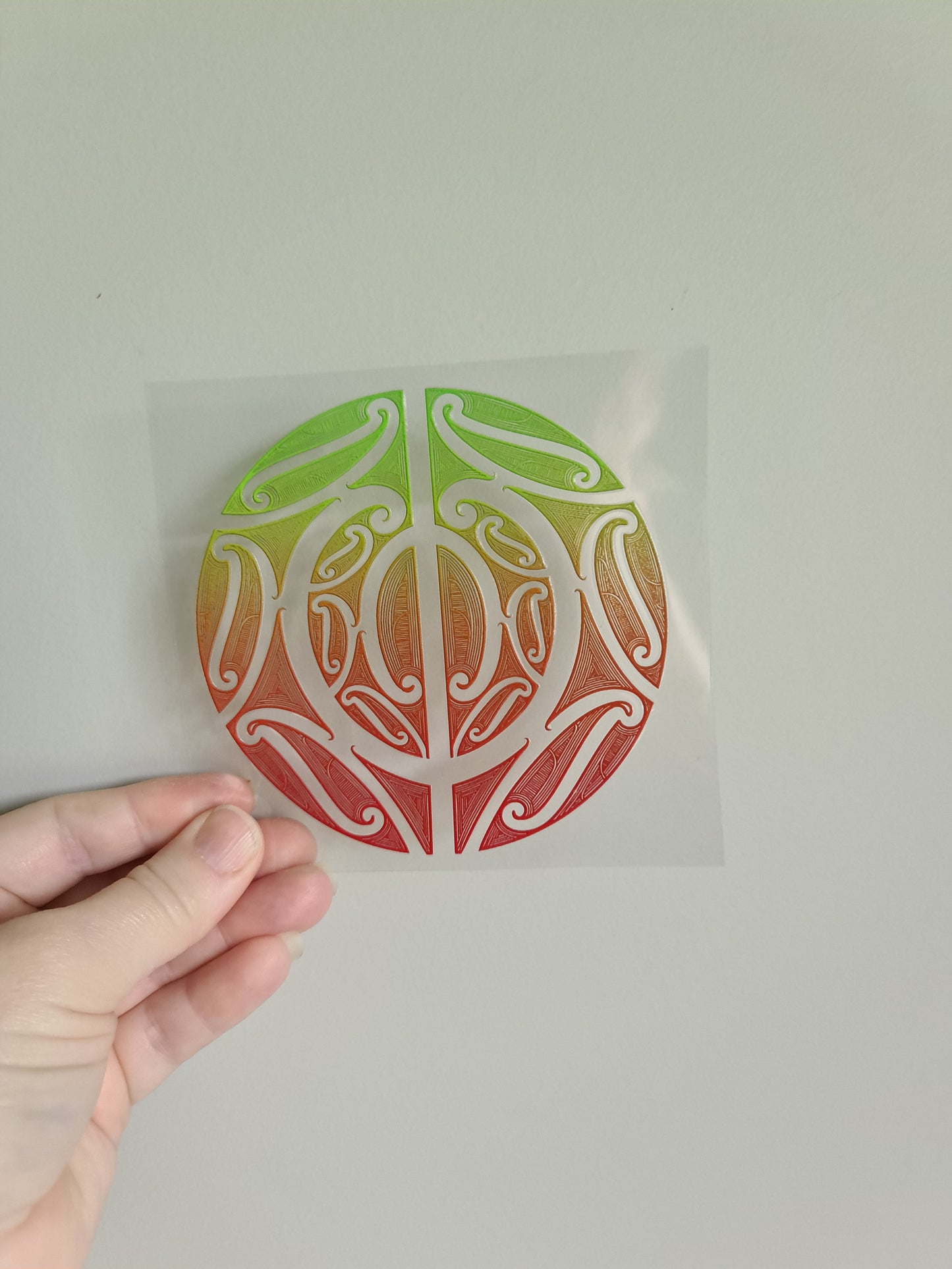 UV dtf Maori design mini size 11cm #1349