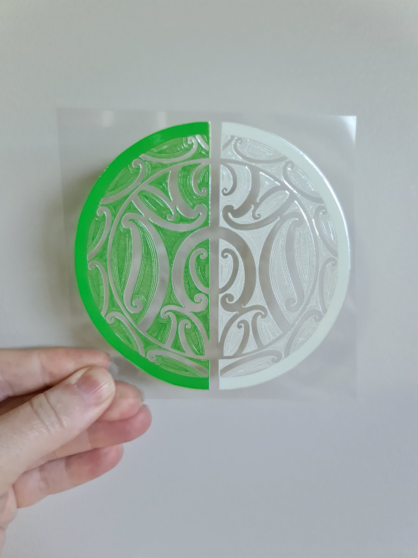 UV dtf Maori design mini size 11cmx11cm #950