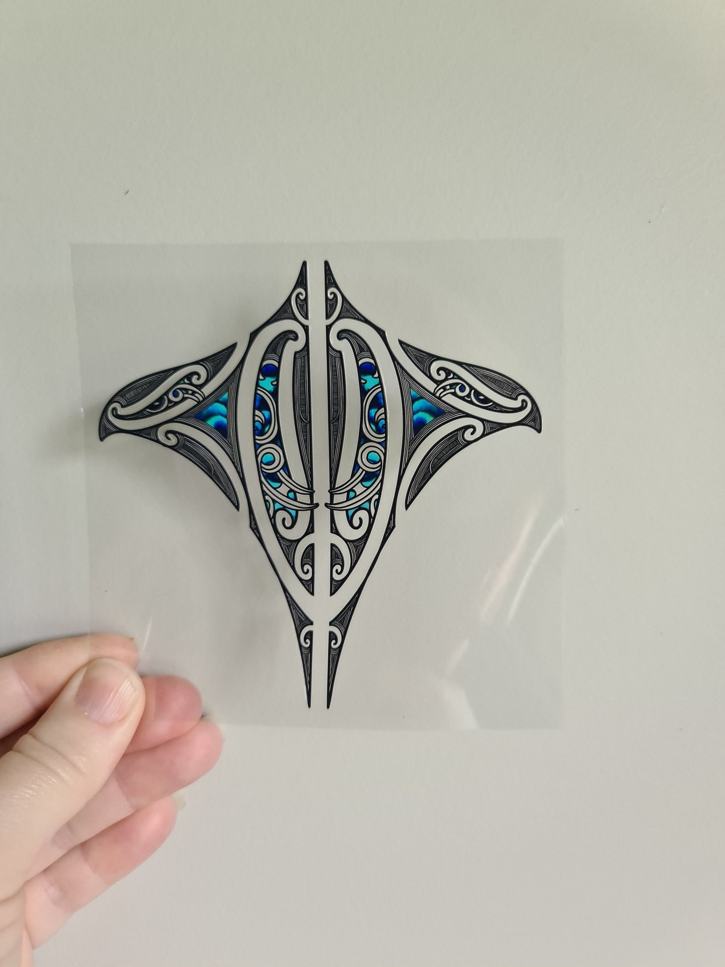 UV dtf Maori design mini size 11cm #1319