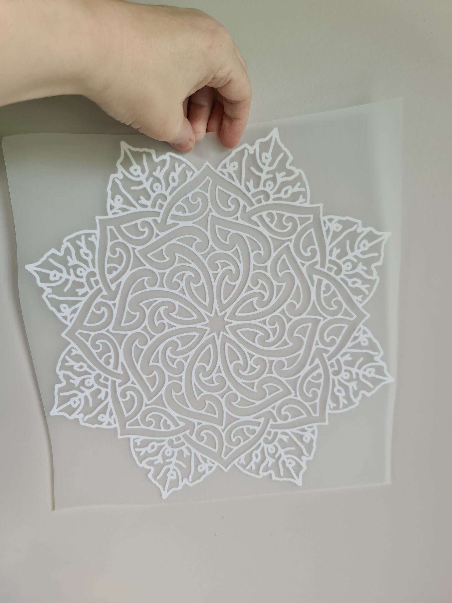 Sublimation custom Maori design Iron on 30cm