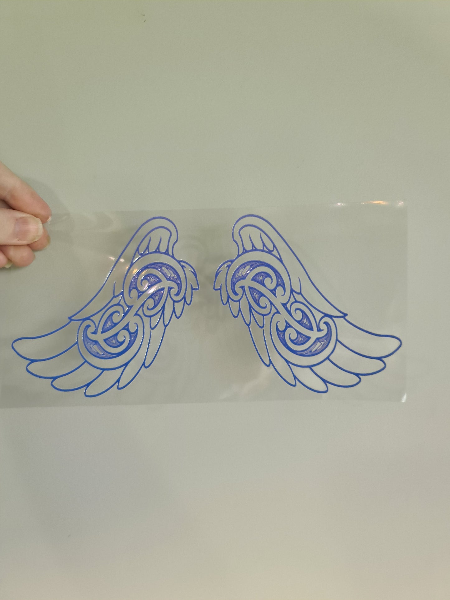 UV dtf transfer Maori design 23cmx11cm 16oz wrap #1243