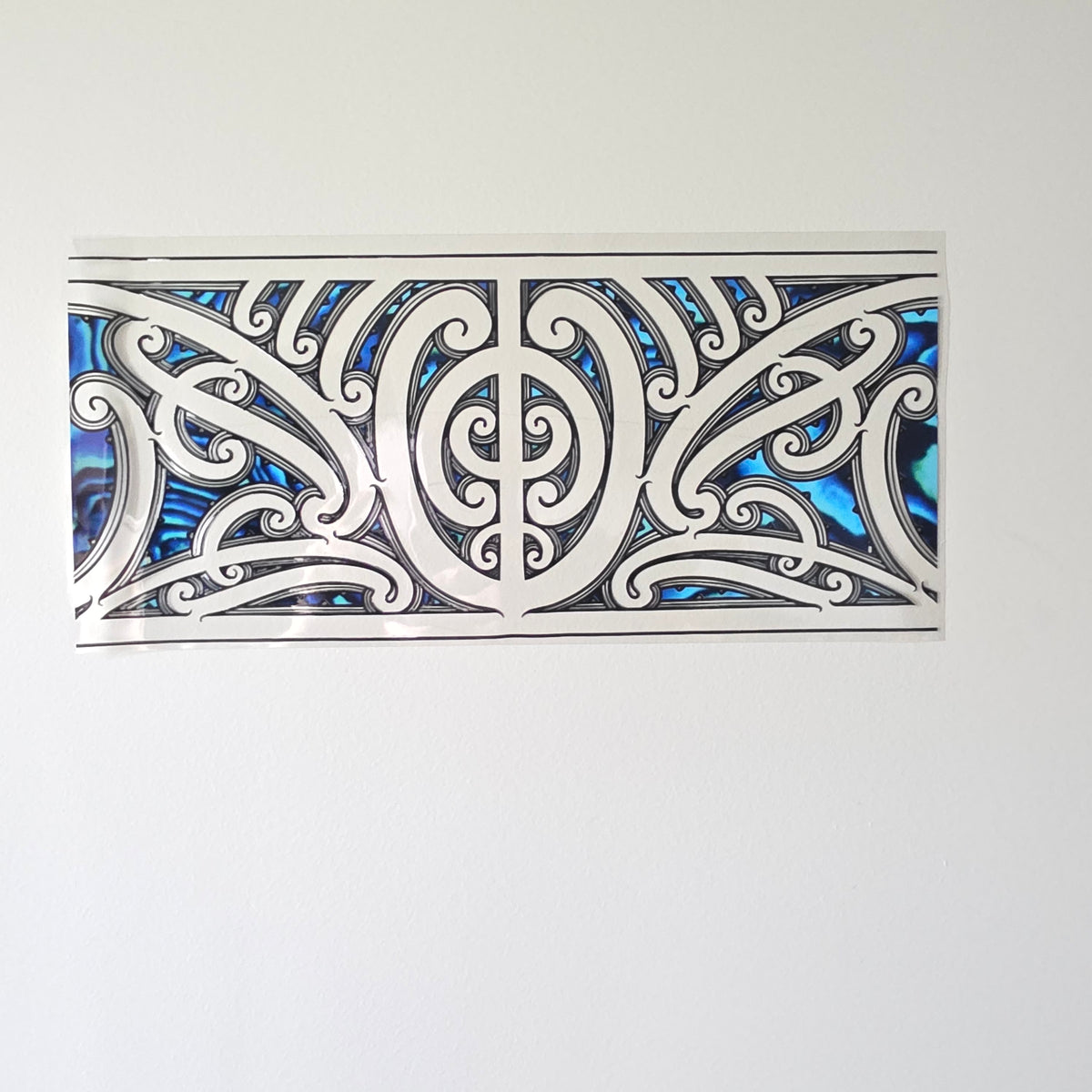 XL UV DTF DECAL MAORI DESIGN 38CMX17CM for touch lamps #85