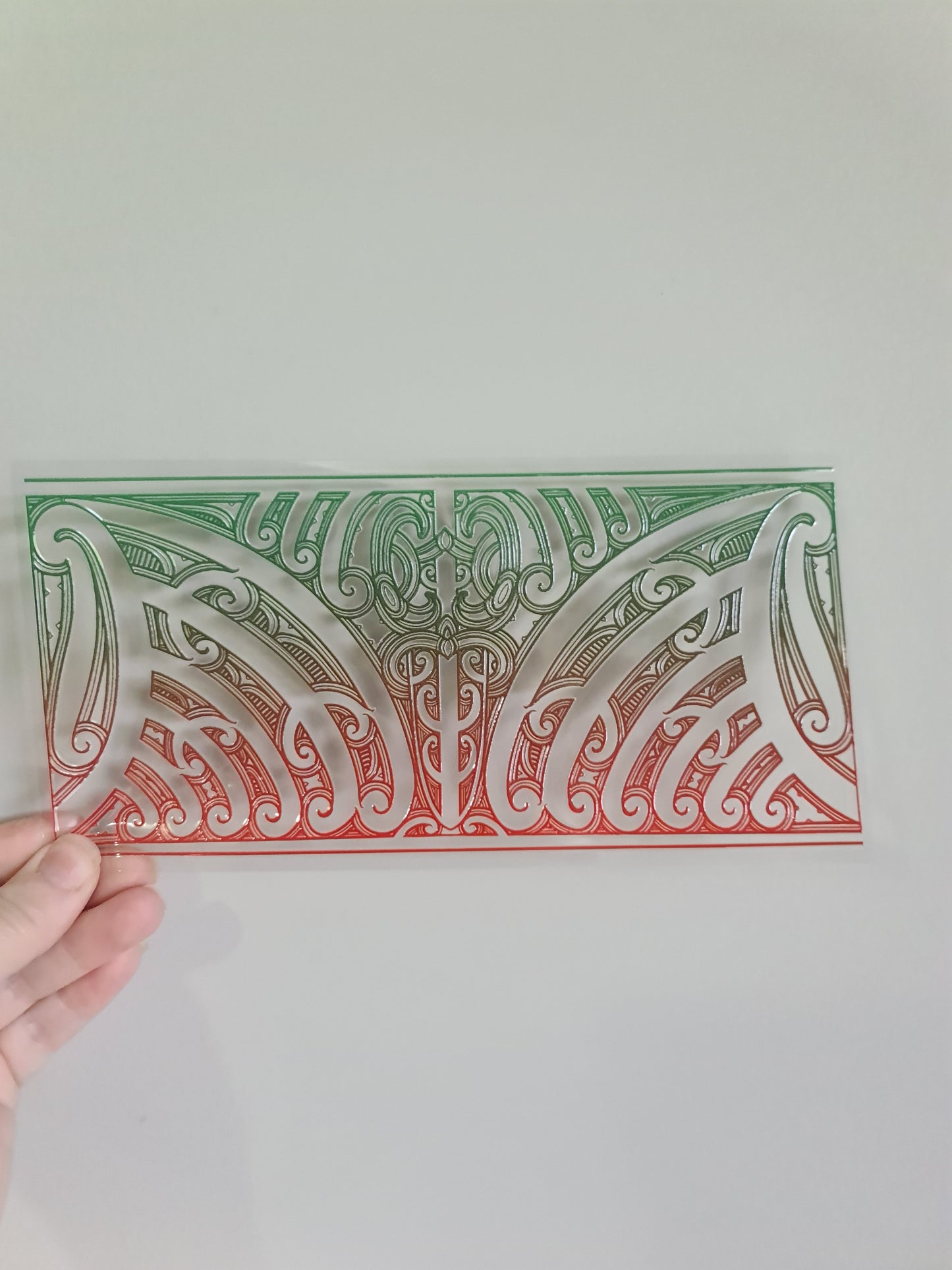 UV dtf transfer Maori design 23cmx11cm 16oz wrap #1229