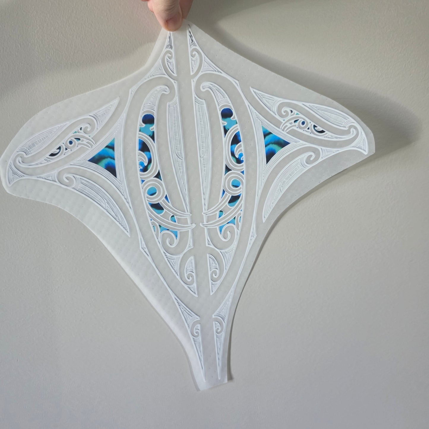 Maori design Iron on DTF 30cm