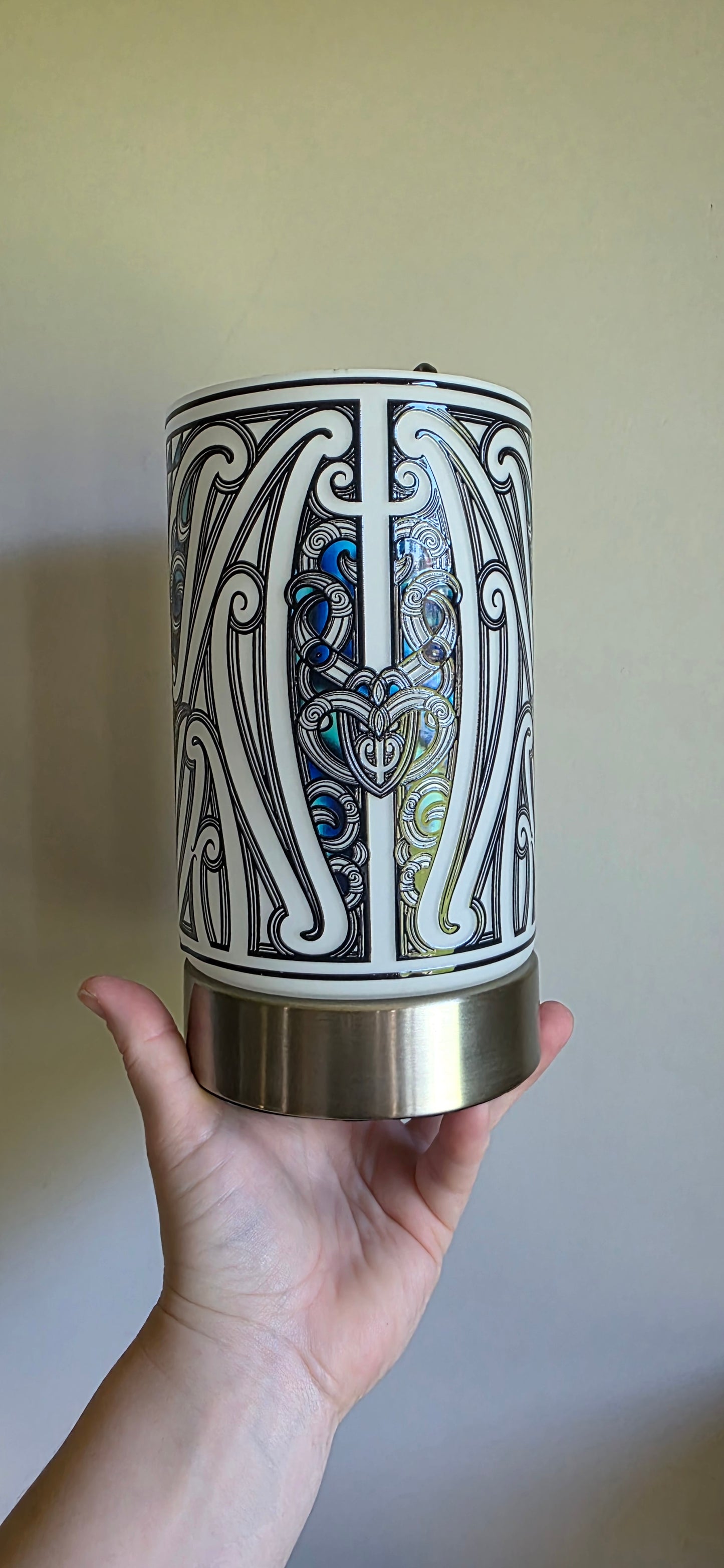 Maori design touch lamp - set 2 lamps (pre-order)