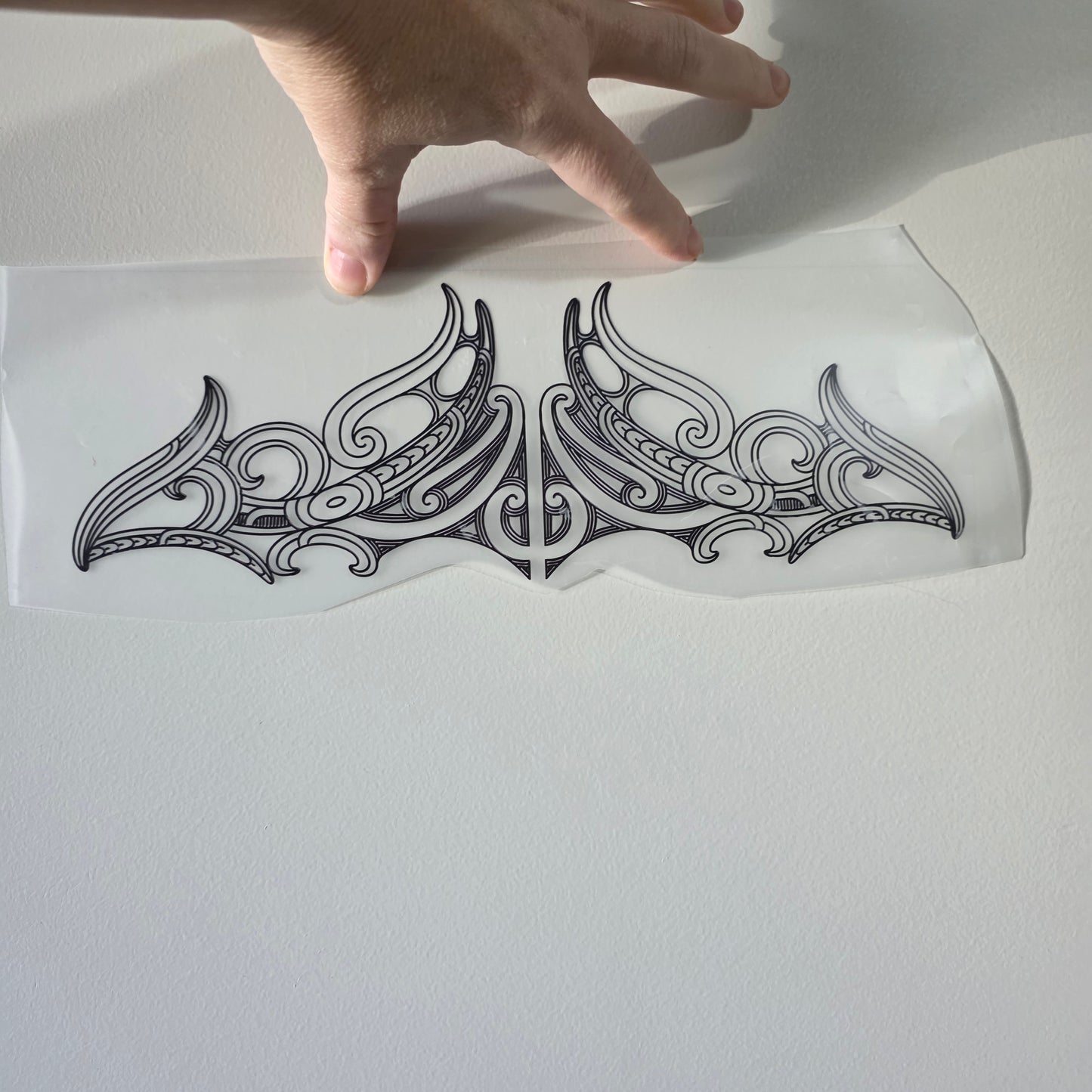 Maori design Iron on DTF 29cm