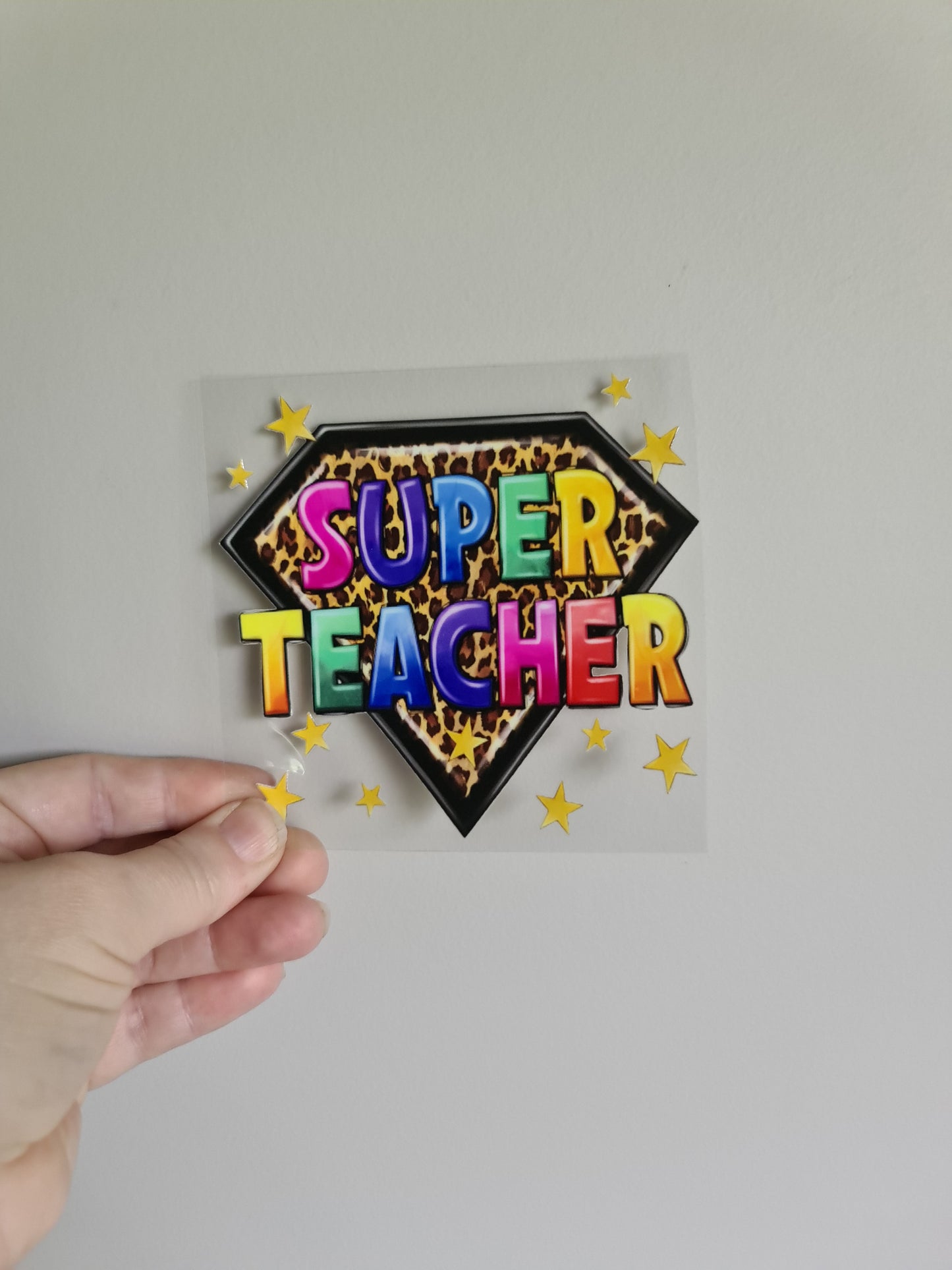 TEACHER AND KAIAKO dtf transfer Maori design 11cm sticker #1478