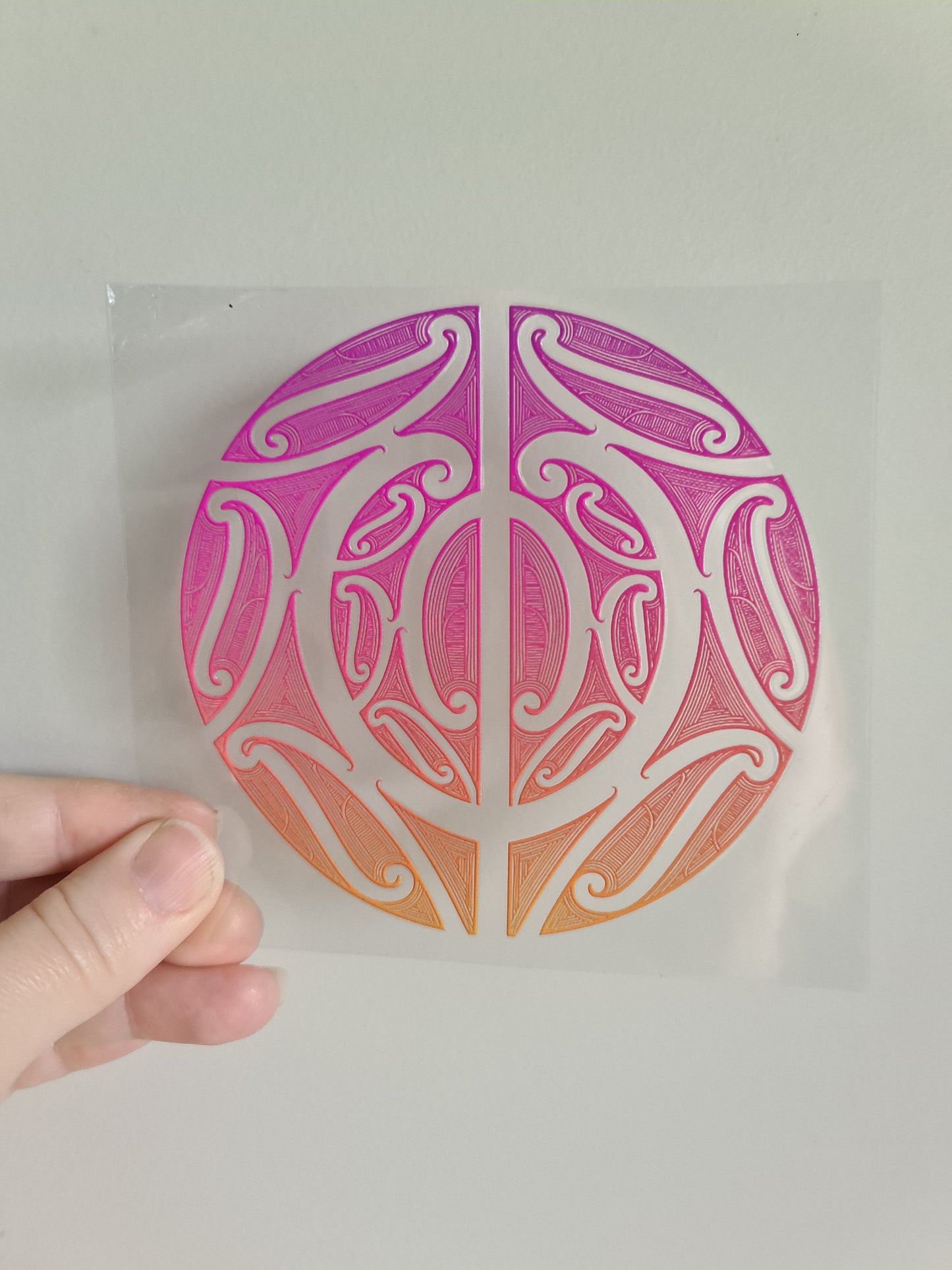 UV dtf Maori design mini size 11cm #1341