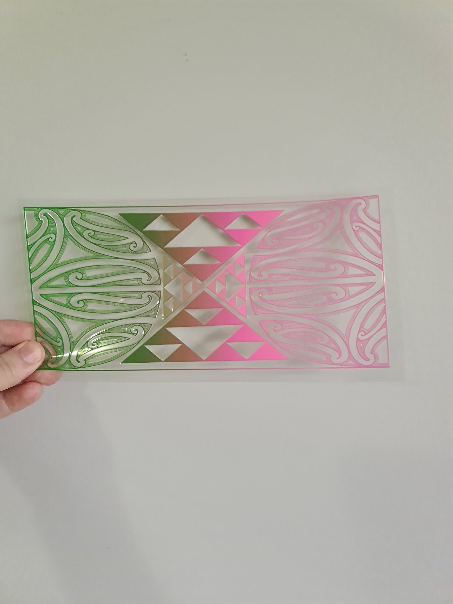 UV dtf Maori design 23cmx11cm 16oz wrap #526