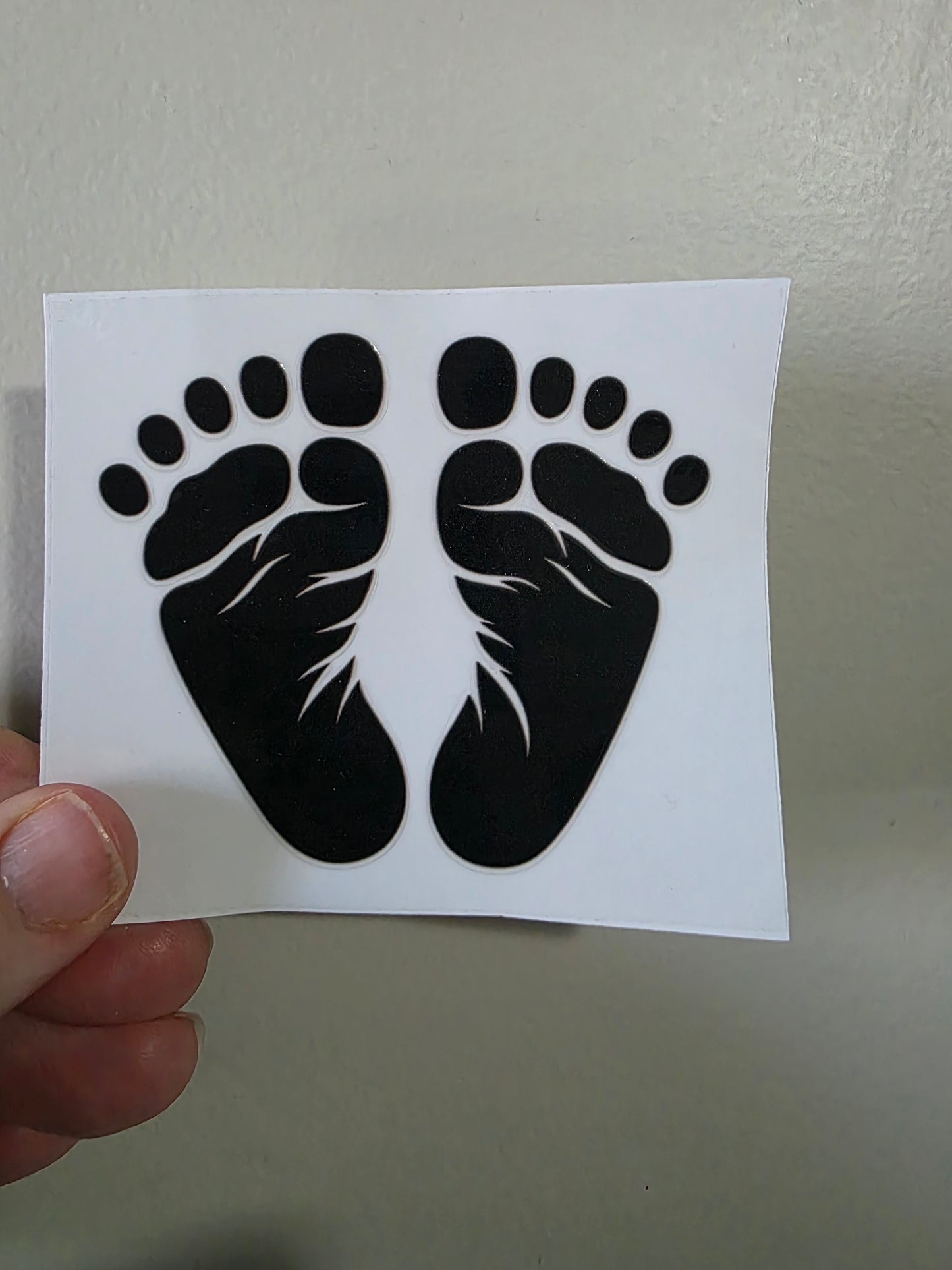 UV DTF sticker transfer 8cm