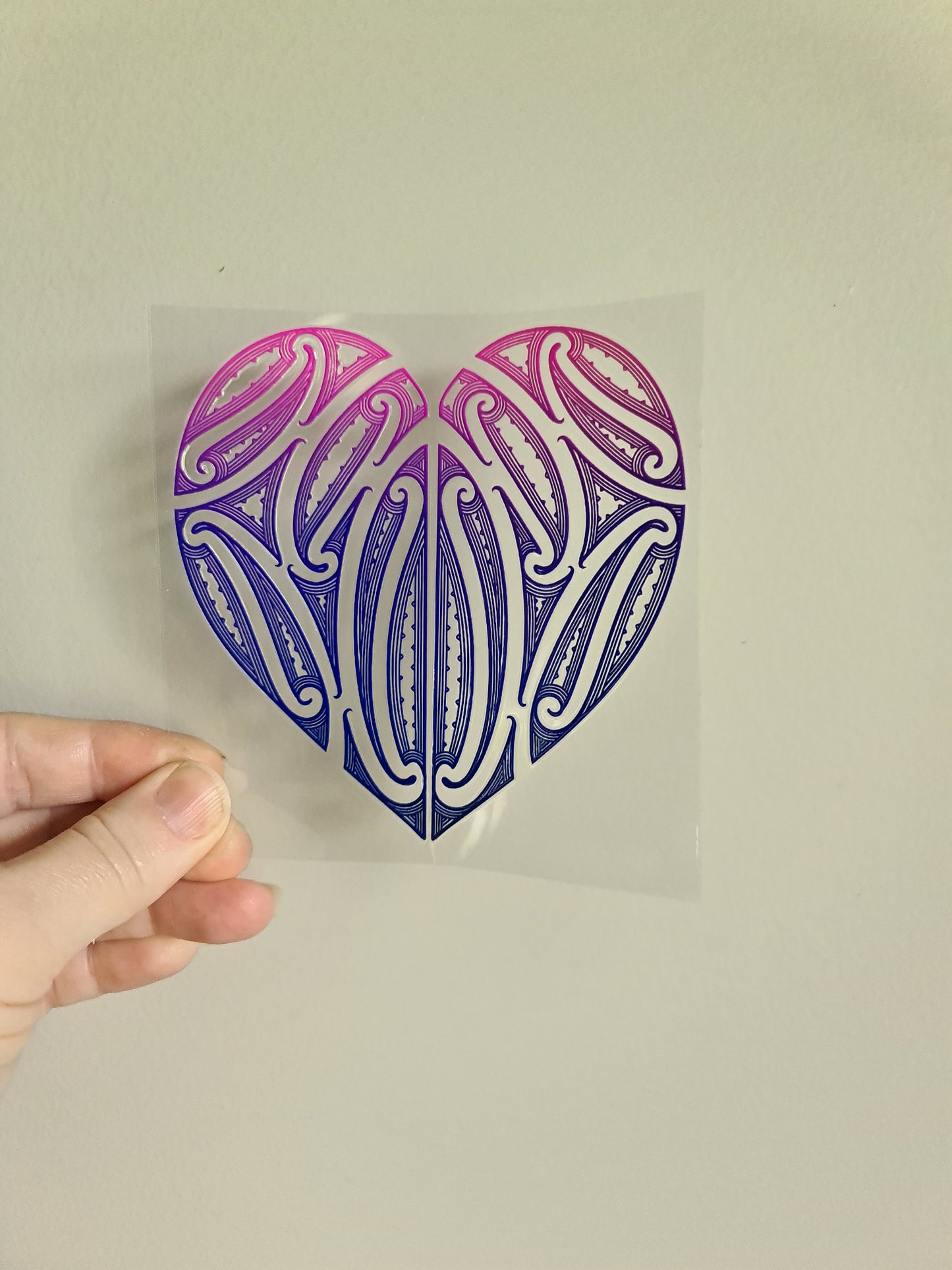 UV dtf Maori design mini size 11cmx11cm #1310