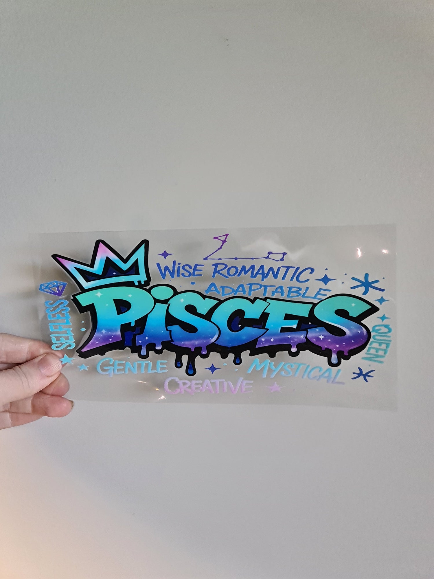 Zodiac Star signs UV DTF transfers