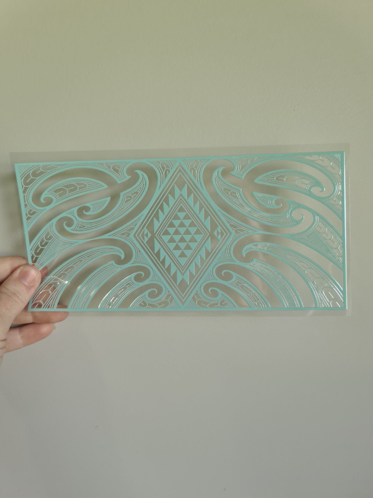 UV dtf Maori design 23cmx11cm 16oz wrap #641