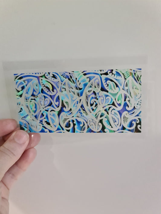 UV dtf Maori design mini size 13cmx6cm #845