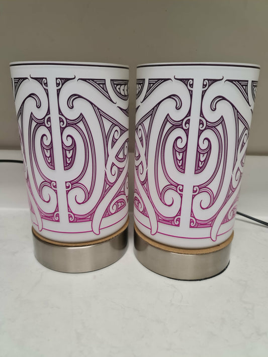 Maori design touch lamp - set 2 lamps (pre-order)