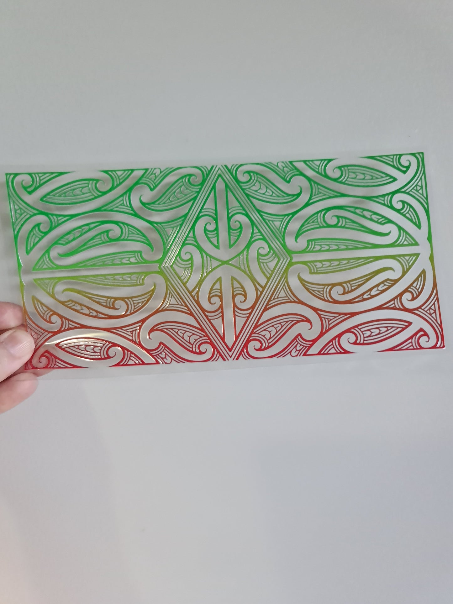 UV dtf Maori design 23cmx11cm 16oz wrap #804