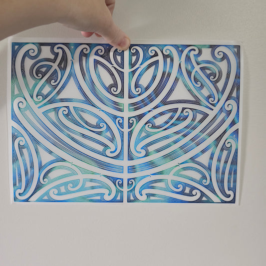 Maori design Iron on DTF 30cmx21cm