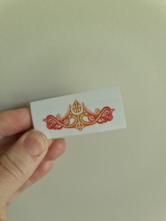Tiny UV DTF transfer 5cmx5cm for bank cards and phones - #28