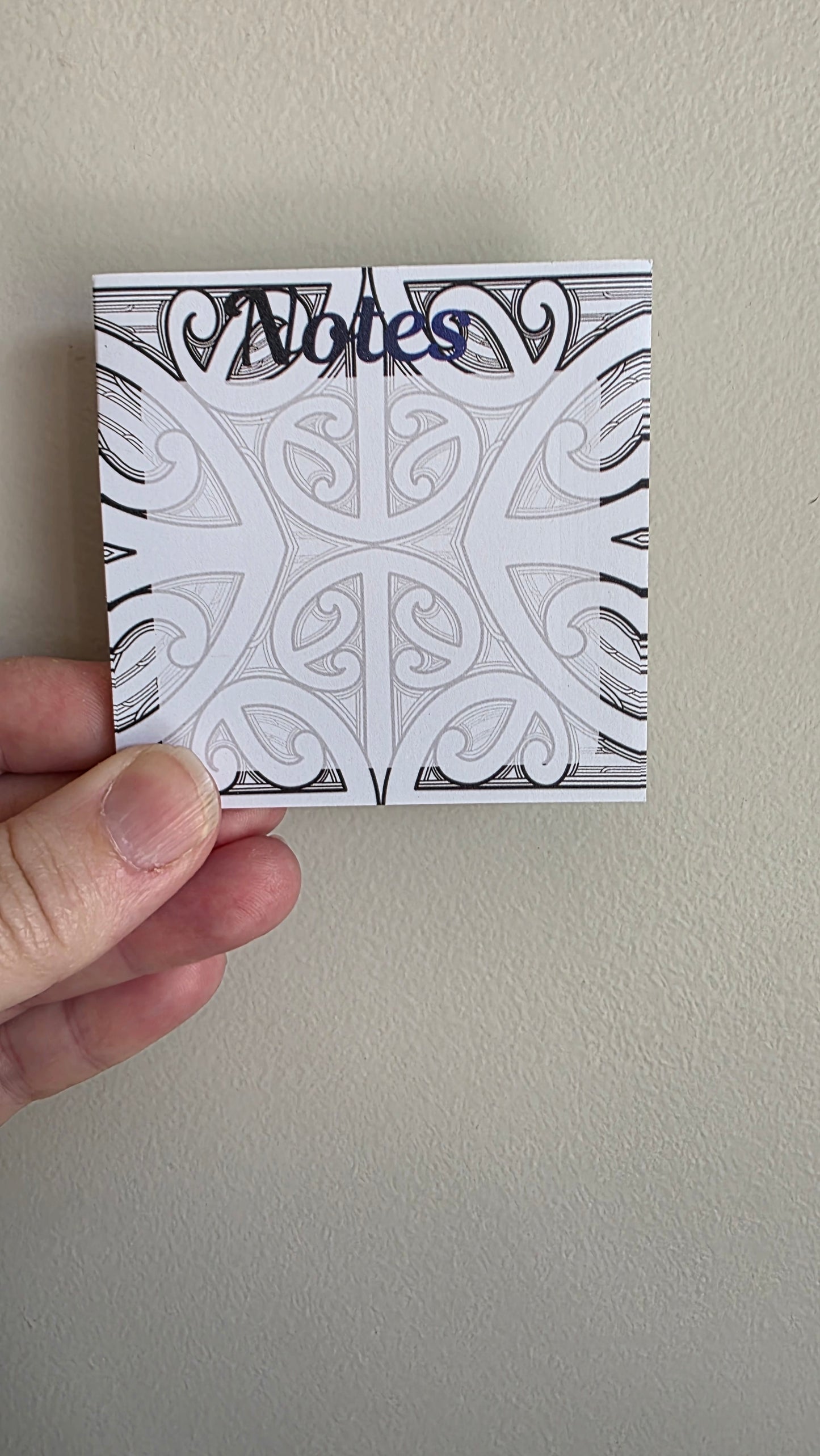 Maori design Sticky Note Pad