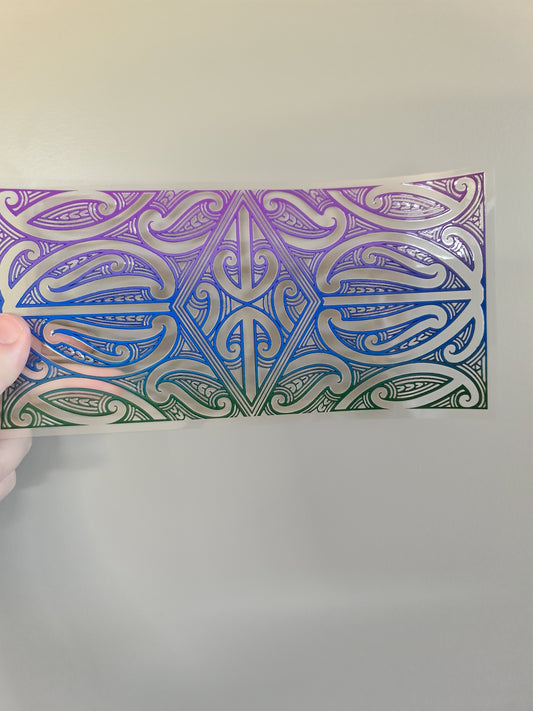 Uv dtf Maori design 23cmx11cm 16oz wrap #224