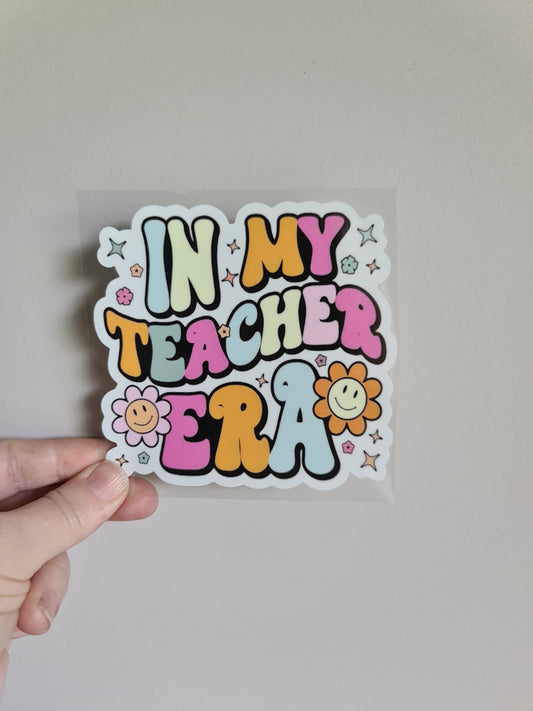 TEACHER AND KAIAKO dtf transfer Maori design 11cm sticker #1463